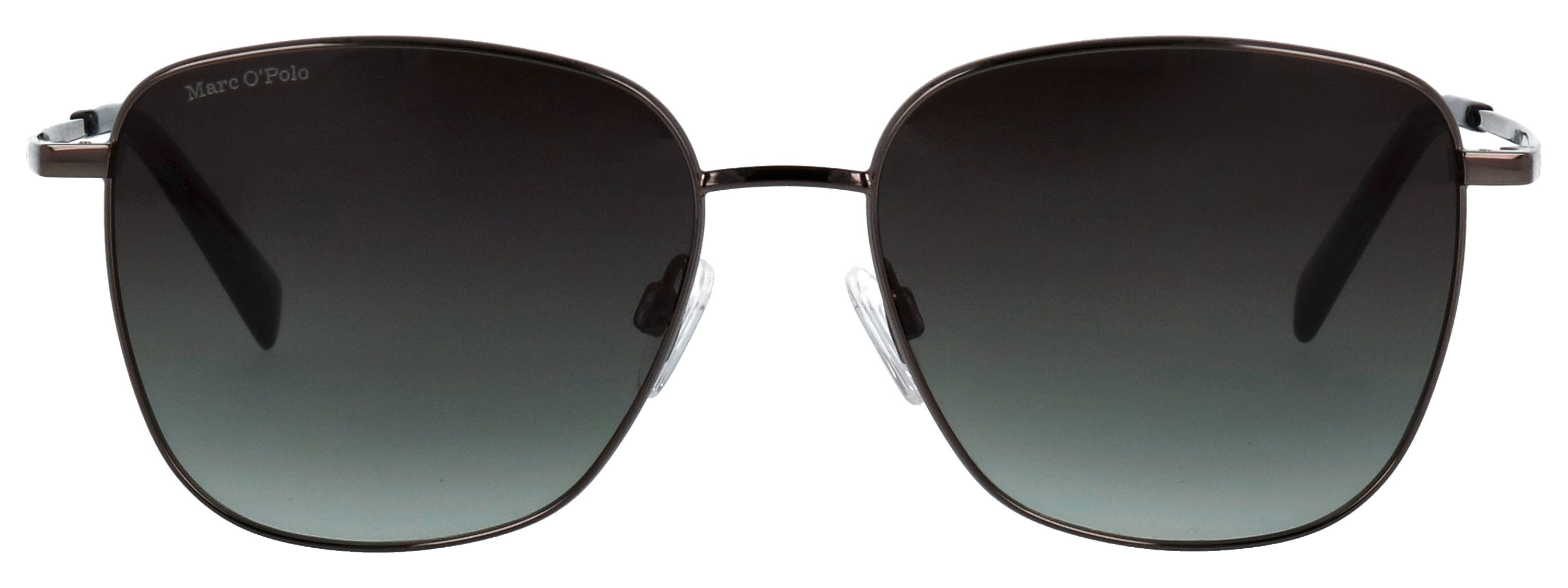 Marc O'Polo Sonnenbrille Modell 505124 Form Butterfly, Logoschriftzug auf Bügel, Metallfassung