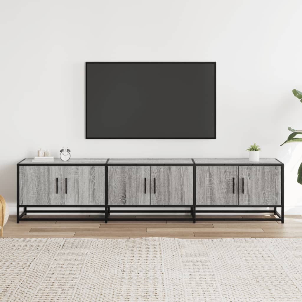 vidaXL TV-Schrank TV-Schrank Grau Sonoma 180x35x41 günstig online kaufen