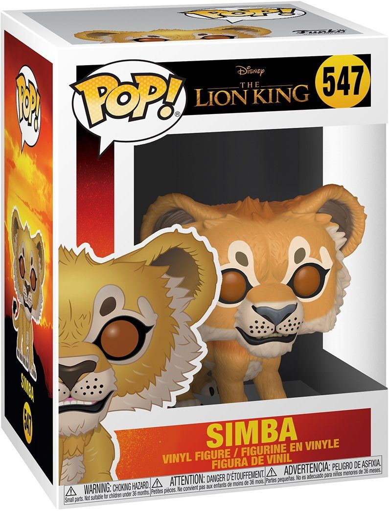 Funko Spielfigur Disney Der König der Löwen - Simba 547 Pop!
