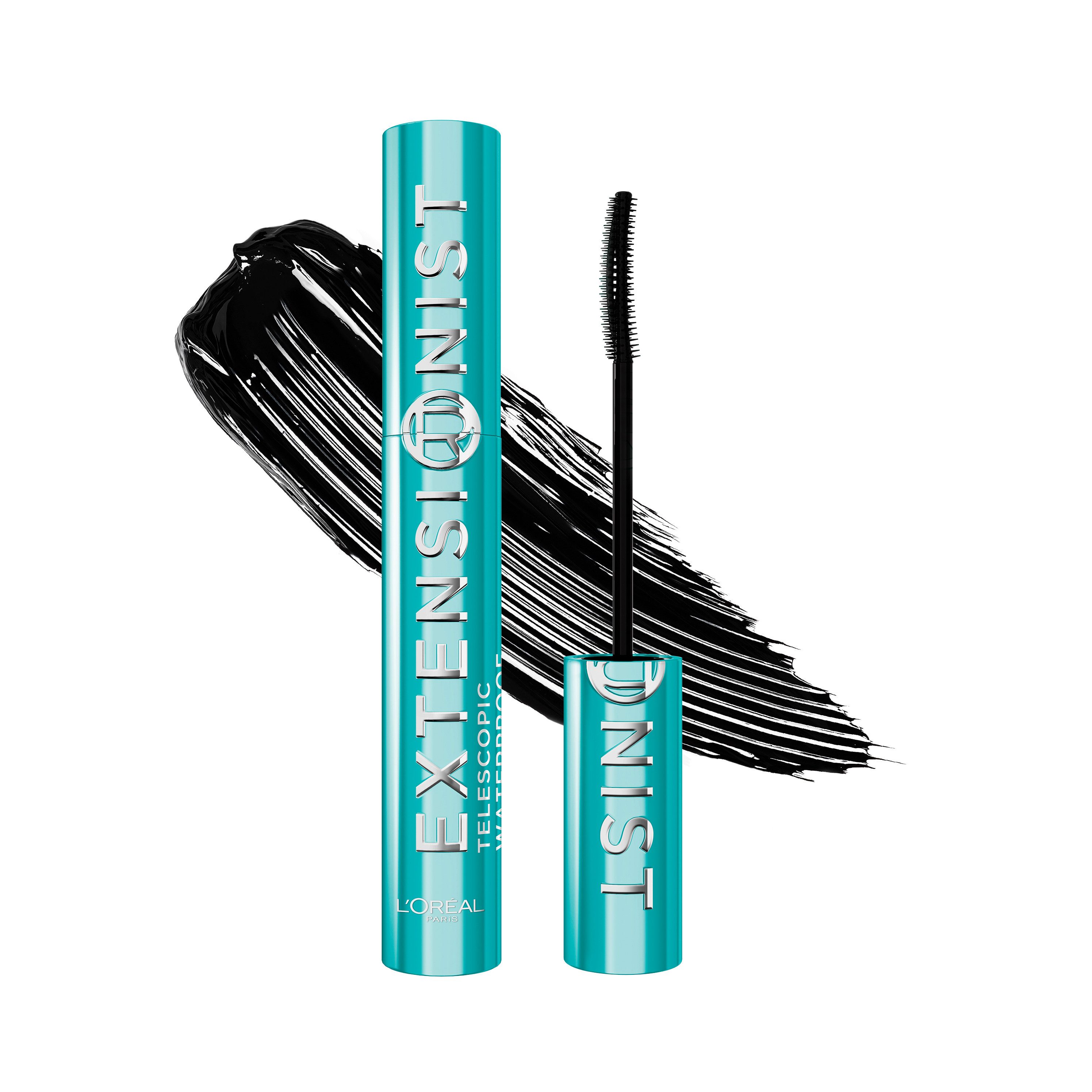 L'ORÉAL PARIS Mascara TELESCOPIC EXTENSIONIST WATERPROOF MASCARA, verlängert die Wimpern sofort