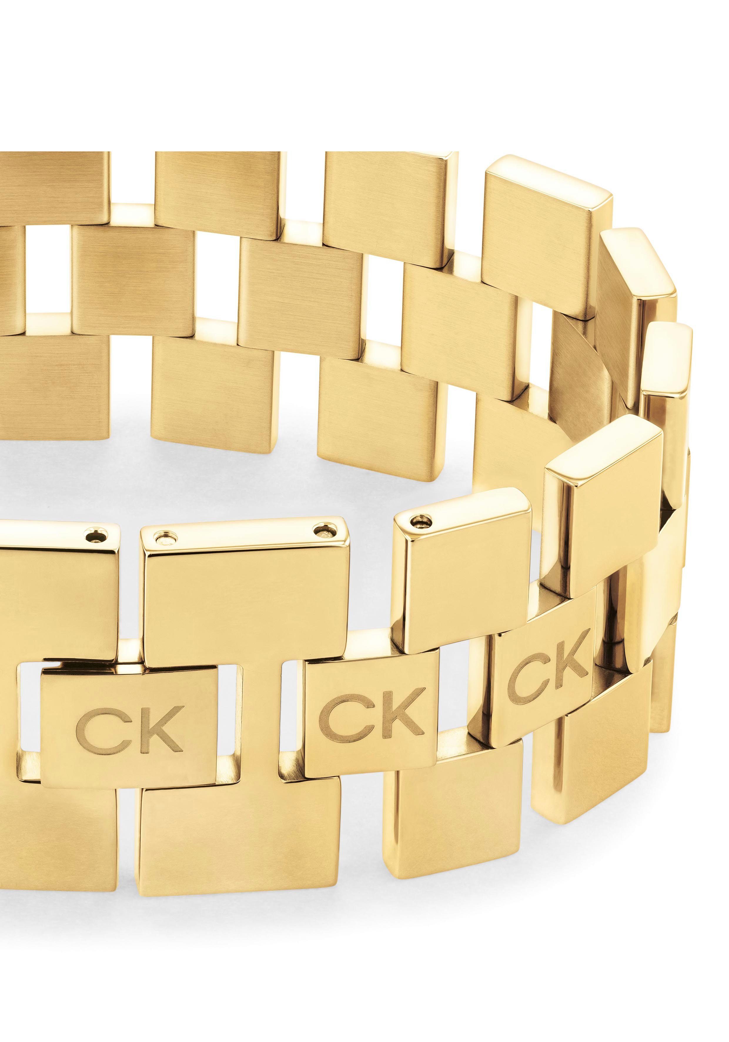 Calvin Klein Armband Schmuck Edelstahl Armschmuck Gliederkette günstig online kaufen