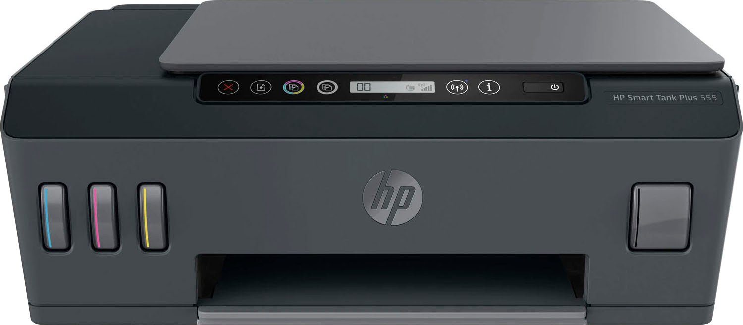 Ink 555 Plus HP+ HP Smart Wi-Fi Multifunktionsdrucker, Direct, Tank kompatibel) (Bluetooth, Instant