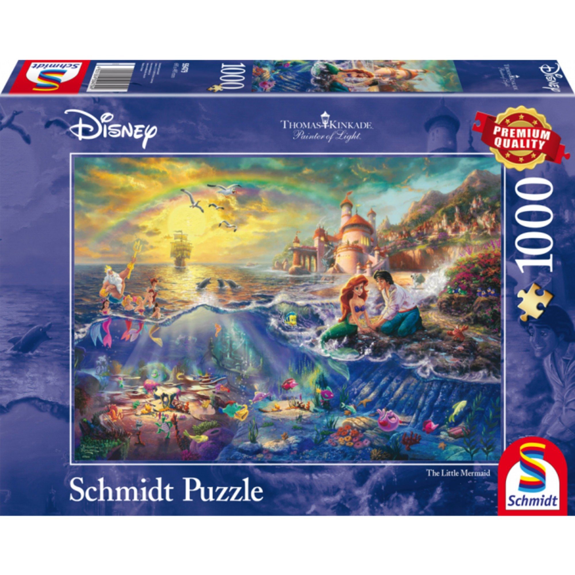 Schmidt Spiele Пазли Schmidt Spiele Пазли Thomas Kinkade: Disney, 1000 Пазлиteile