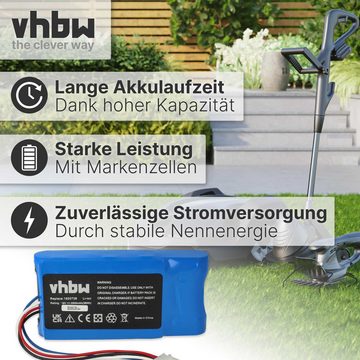 vhbw kompatibel mit Yard Force Compact 400Ri, 280R Akku Li-Ion 2000 mAh (18 V)