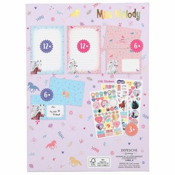 Depesche Briefpapier Miss Melody Briefpapier