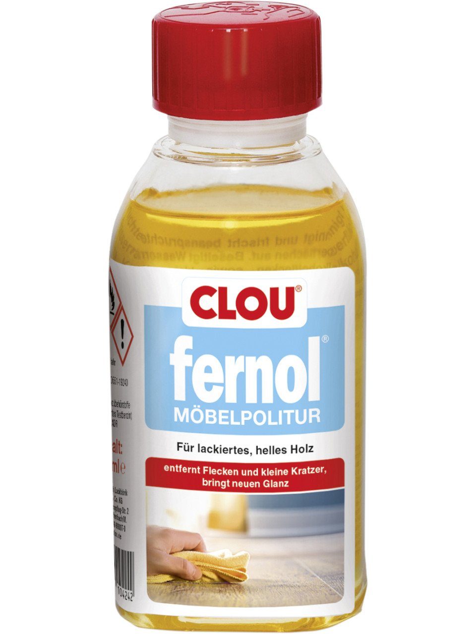 CLOU Clou fernol Möbelpolitur 150 ml hell Holzpflegeöl