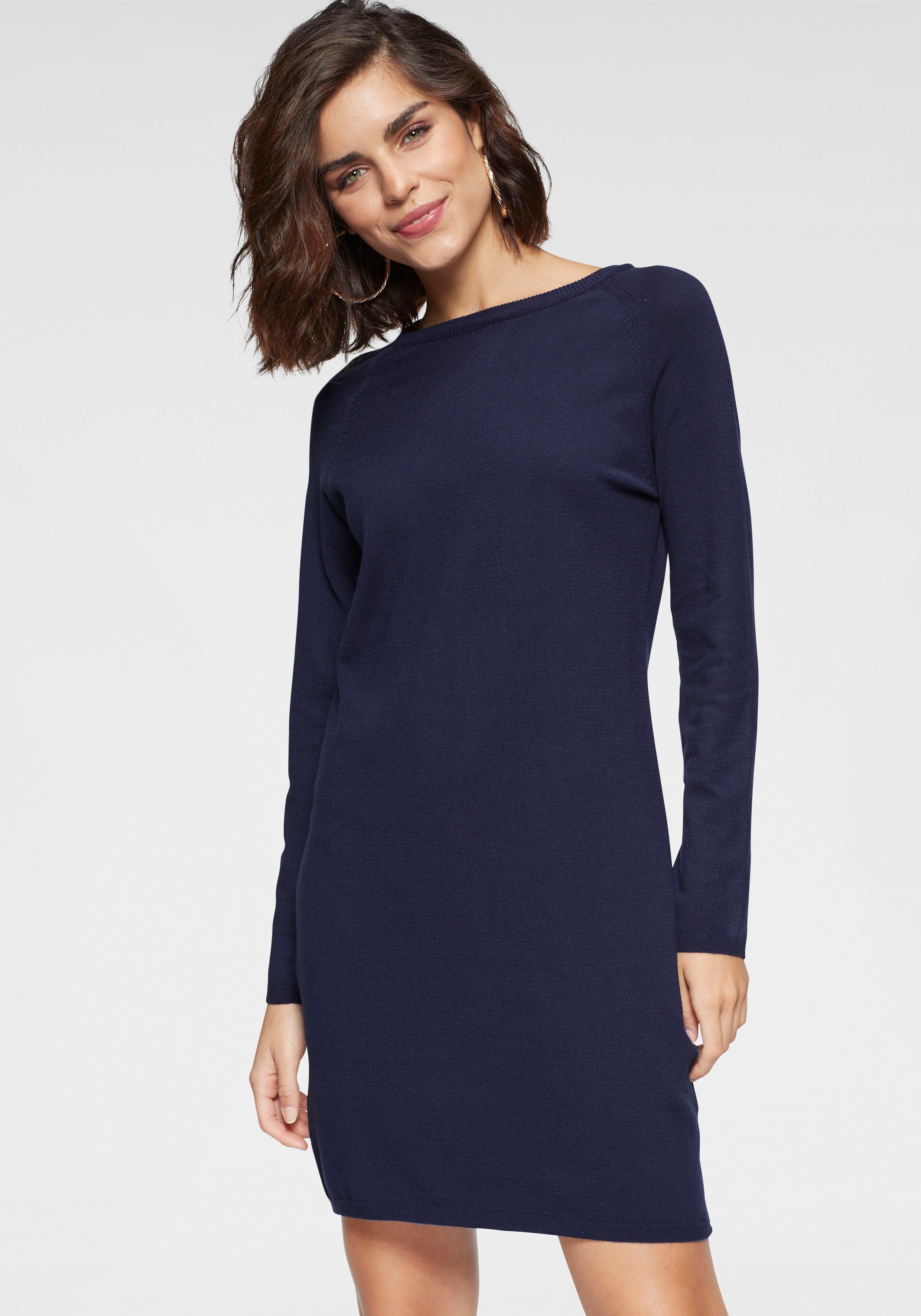 Strickkleid in blau online kaufen | OTTO