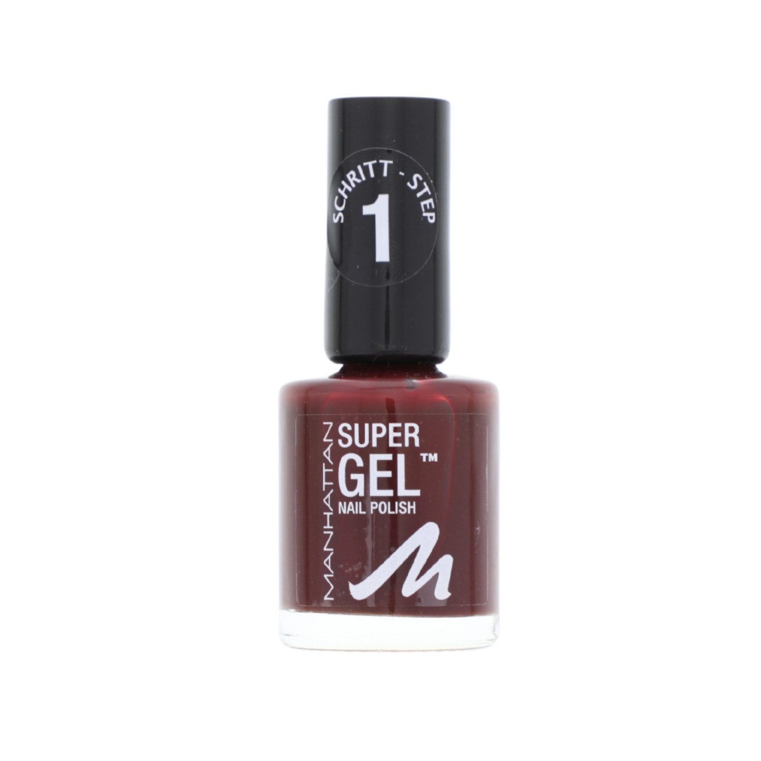Gel-Nagellack Manhattan Super Gel Nagellack Moody Mahagony 690 12ml Gel Effekt 14 Ta