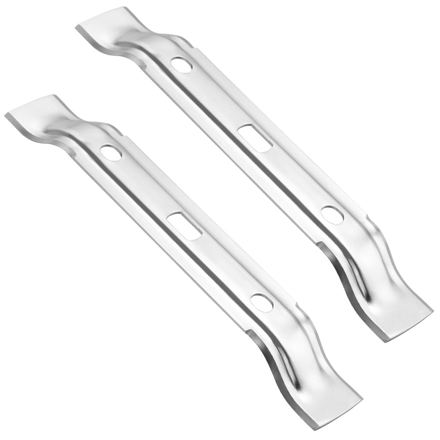 VERCO Mährobotermesser für Stihl und Viking iMow Mähmesser (Doppelpack, 2 Stück), Edelstahl Messer Ersatz Klingen Set rostfrei silberfarben