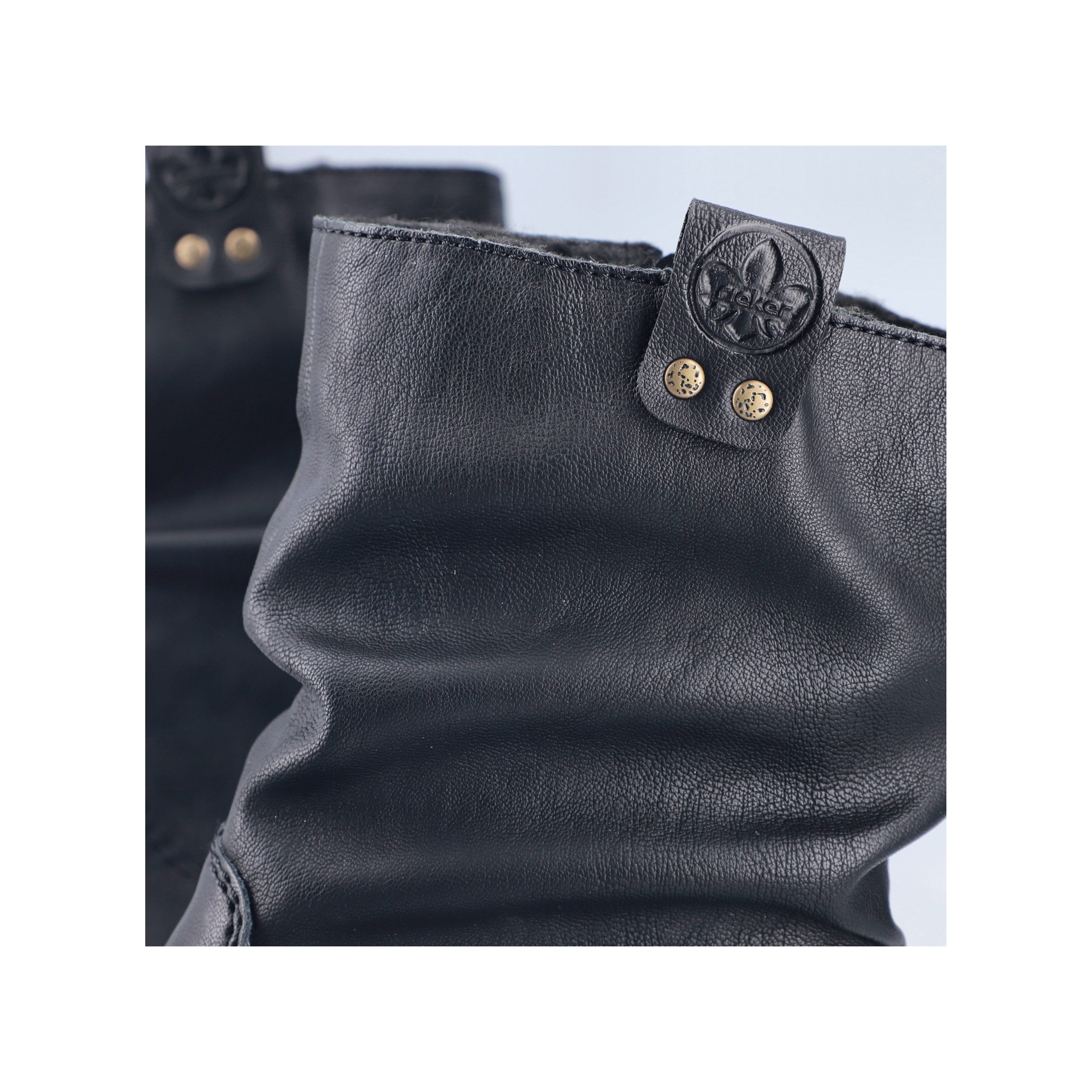 Rieker Winterstiefelette Boots mit Innenreißverschluss und Profilsohle – Bild 2 von 5