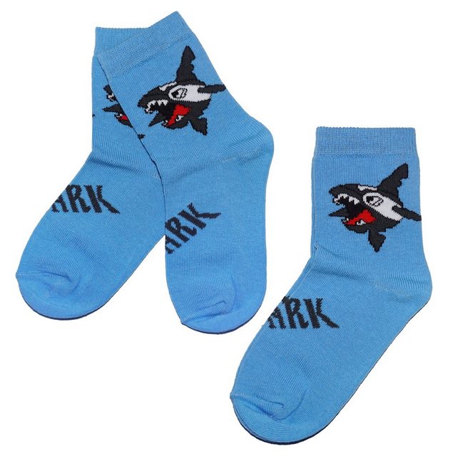 WERI SPEZIALS Strumpfhersteller GmbH Socken »Kinder Socken 2 er Pack für Jungs Shark  - Onlineshop Otto