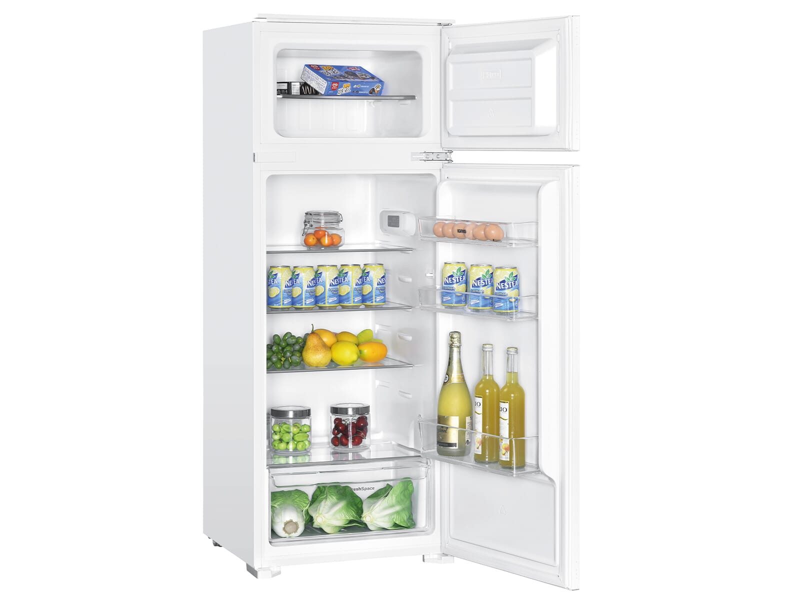 IGNIS Einbaukühlgefrierkombination ARL 14DS2, 145 cm hoch, integrierbar