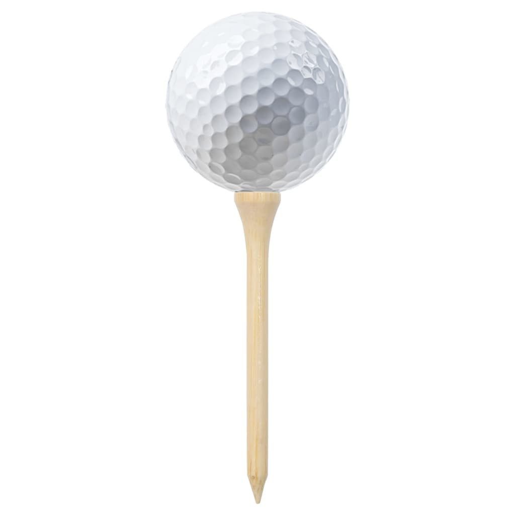 vidaXL Golftee Golf-Tees 1000 Stk. 83 mm Bambus