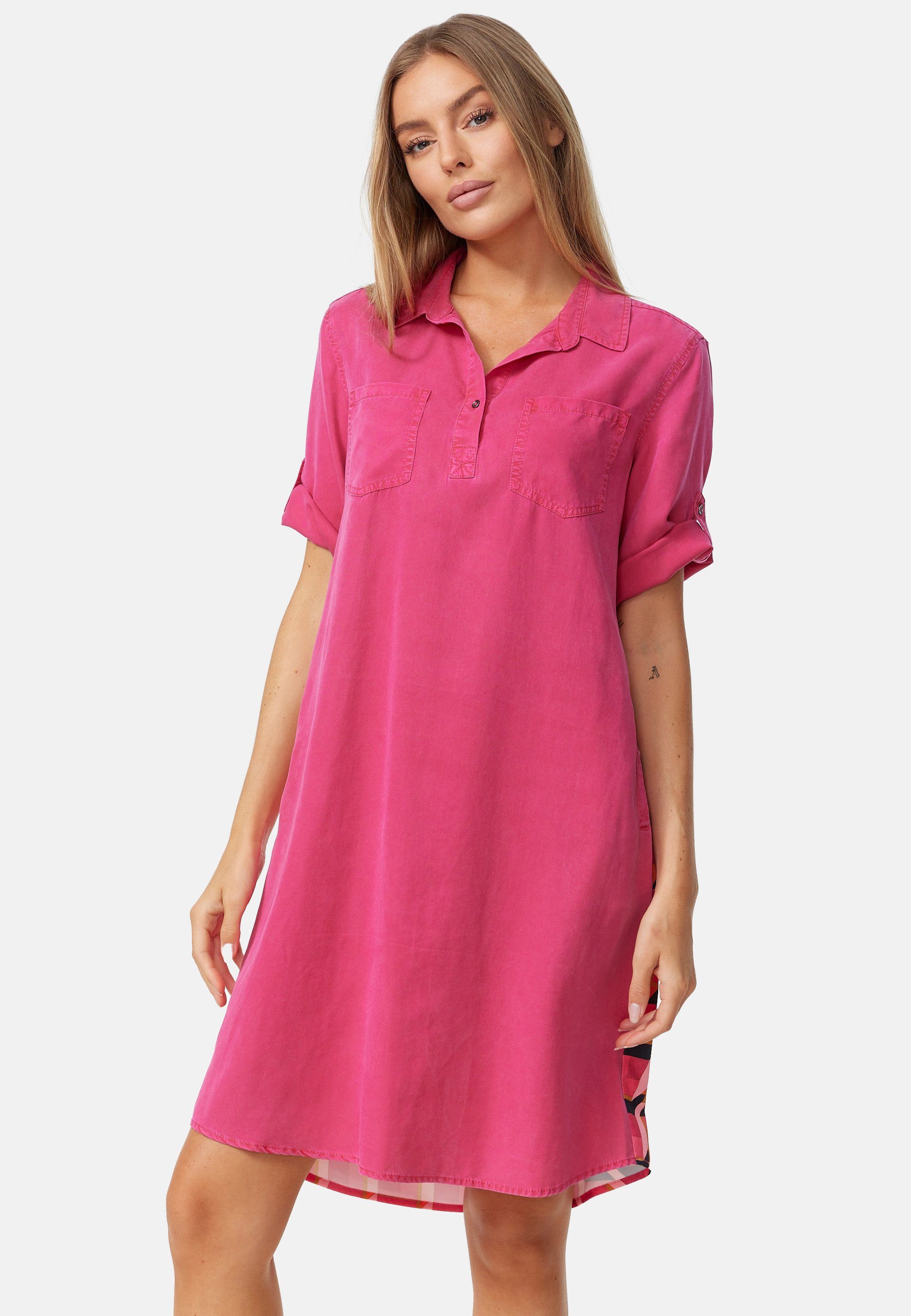CATNOIR Blusenkleid Garment Dye Kleid 525