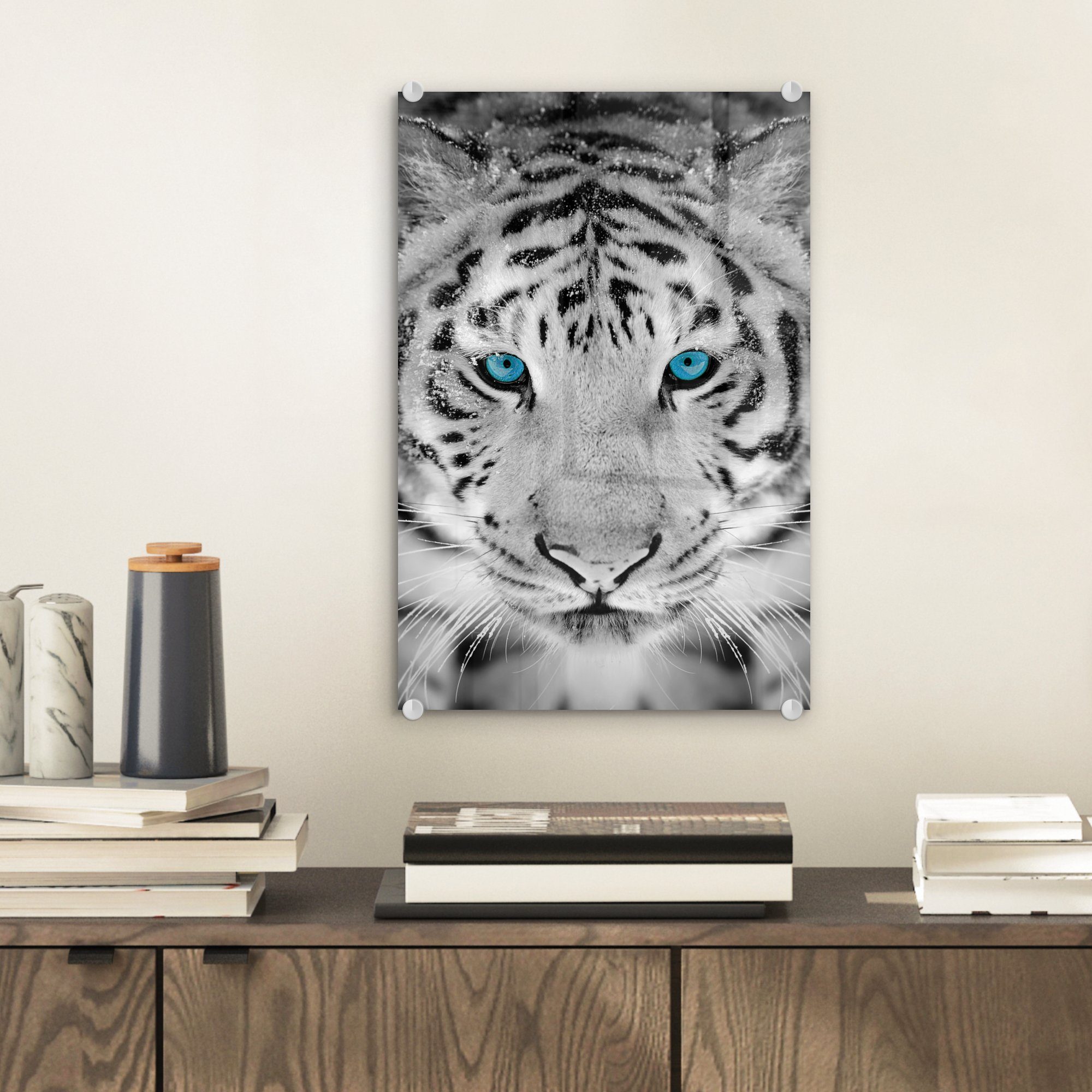 MuchoWow Acrylglasbild Tiere - Tiger - günstig online kaufen