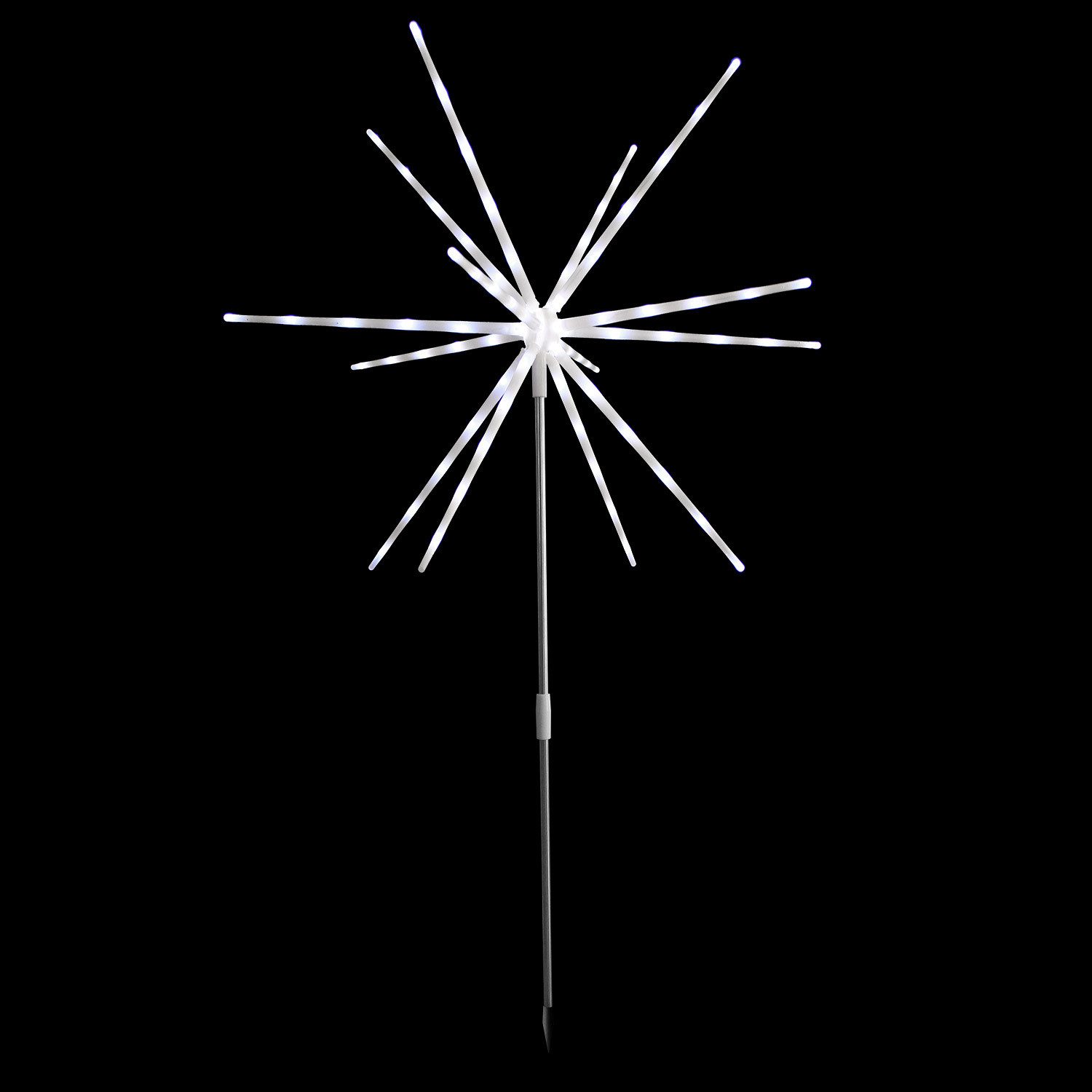 Mojawo Lichtervorhang LED Gartenstecker Polarstern kaltweiß DIA 50xH95cm Ba günstig online kaufen