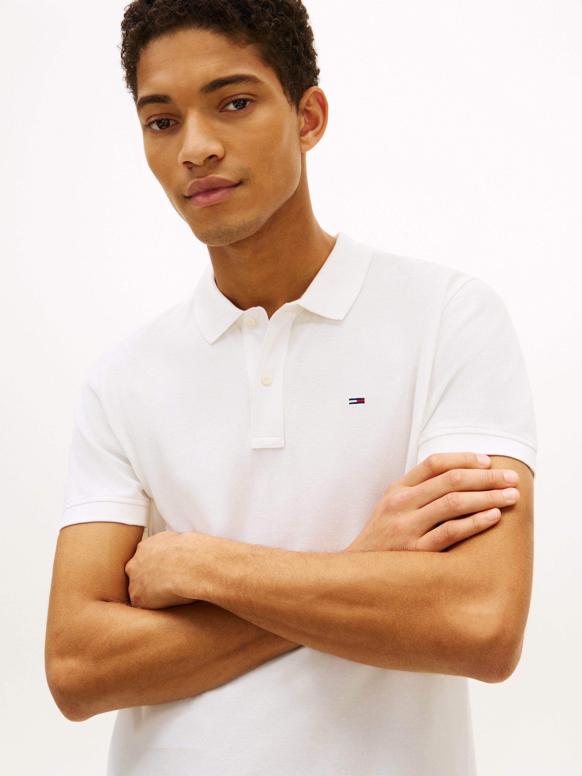 Tommy Jeans Poloshirt TJM SLIM PLACKET POLO EXT günstig online kaufen