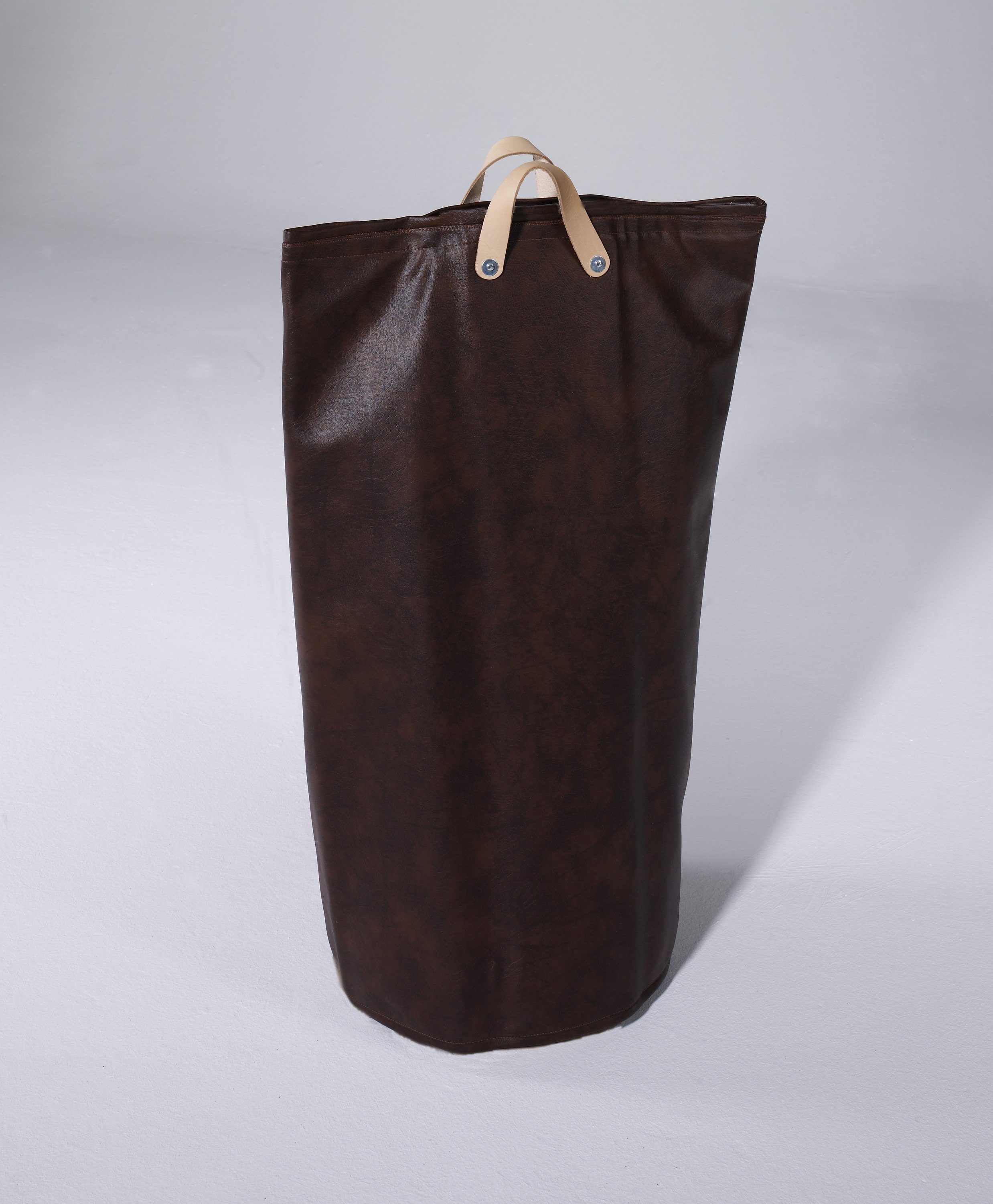 ARTRA Wäschetasche Корзины для белья Wäschetaschen Kunstleder Marone braun Spielzeugsammler (1 St)