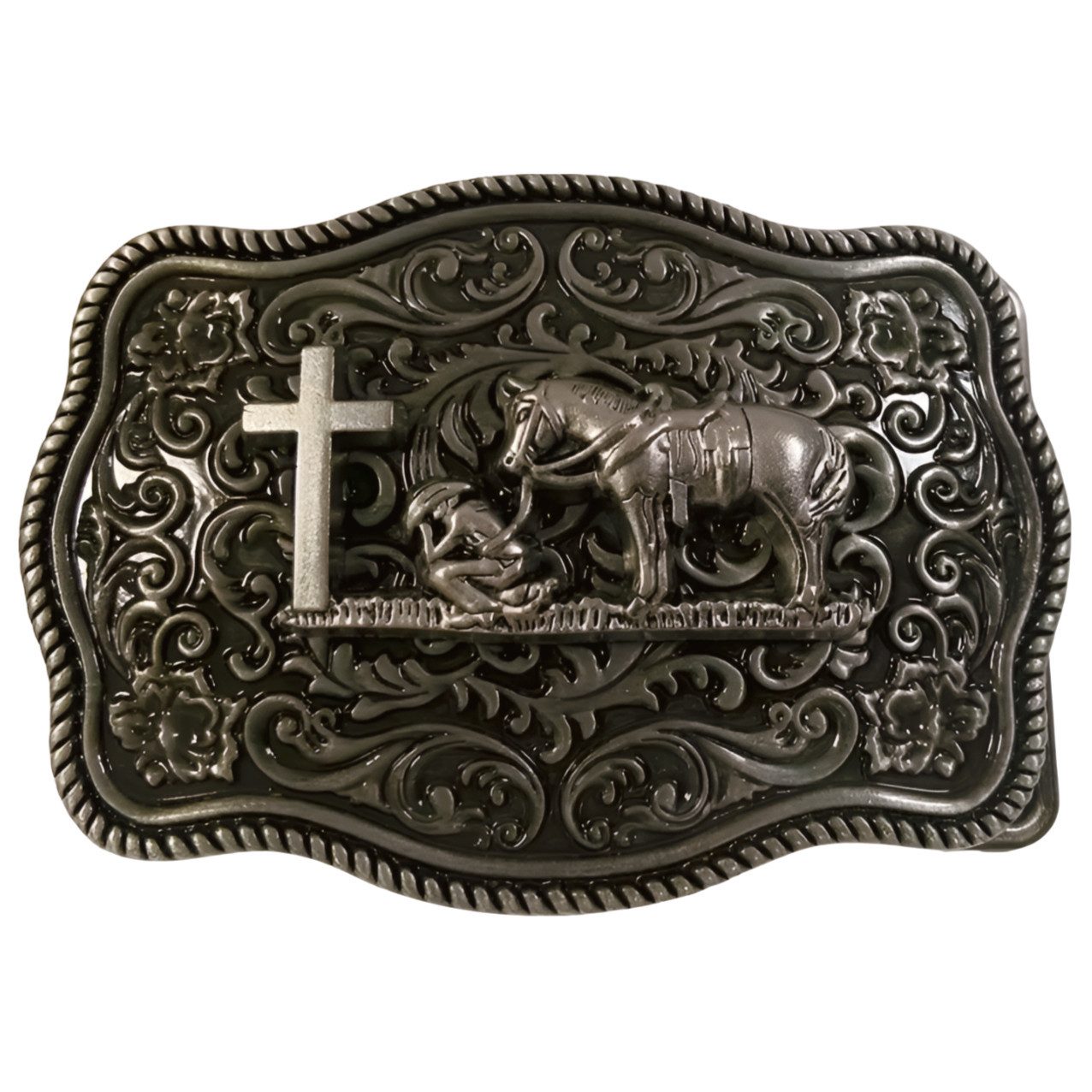 Gürtelschnalle Cowboy USA Wild West Gürtelschließe Wechselschnalle Western Buckle