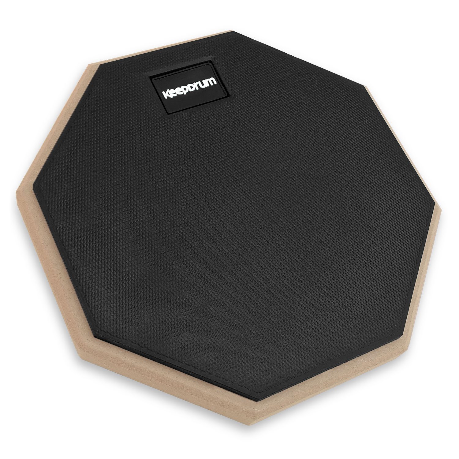 keepdrum Schlagzeug keepdrum Übungspad DP-BK8 schwarz 8 Zoll mit Drumsticks 5BB 1 Paar,Übungspad, Übungspad, Vorteils-Set mit Drumsticks 5BB 1 Paar