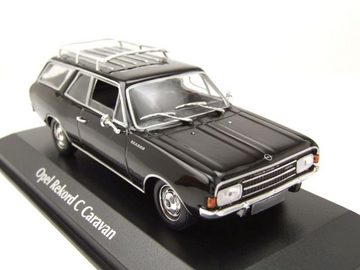Maxichamps Modellauto Opel Rekord C Caravan Kombi 1969 schwarz Modellauto 1:43 Maxichamps, Maßstab 1:43