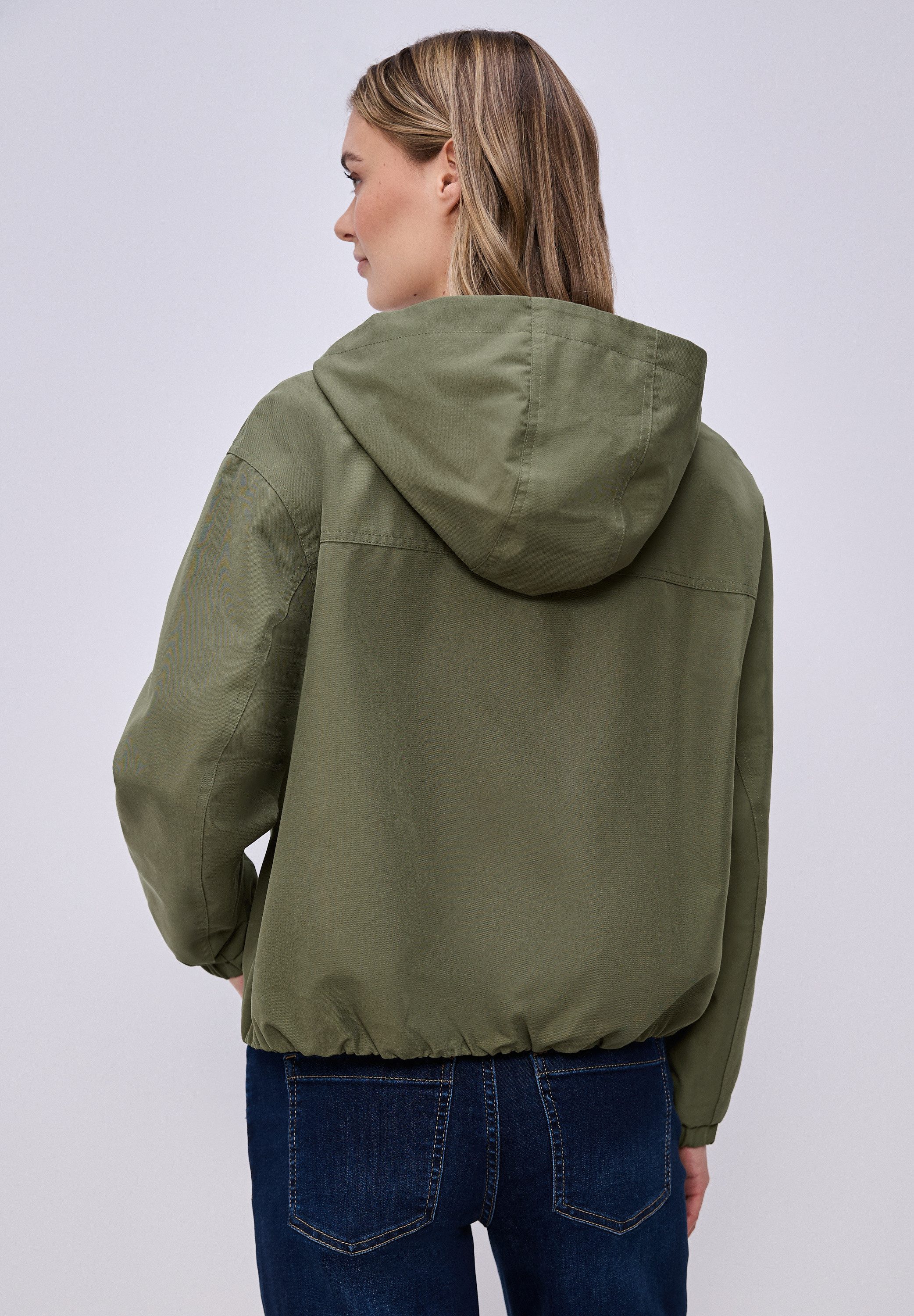 STREET ONE Outdoorjacke mit Kapuze günstig online kaufen