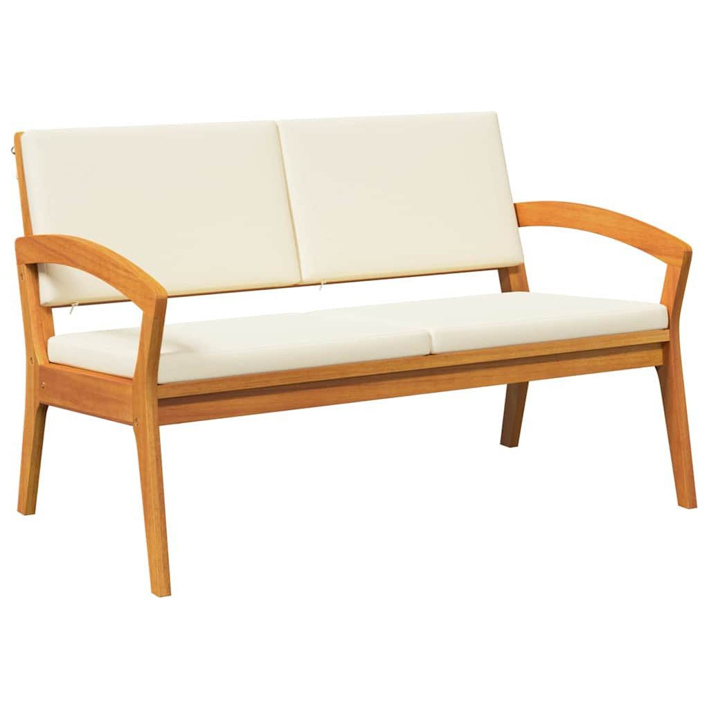 vidaXL Gartenlounge-Set Gartenbank Öl-Natur Massivholz, (1-tlg)