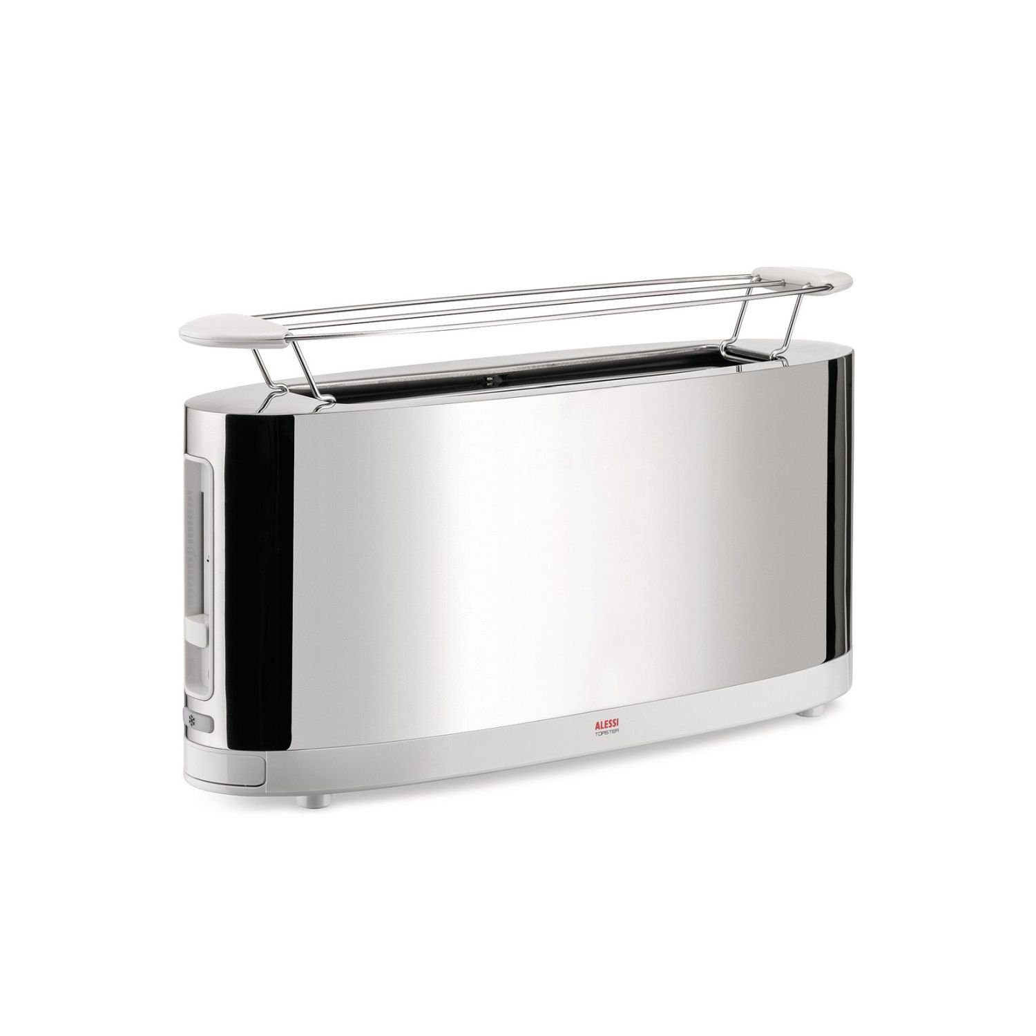 Alessi Toaster SG68 W, 2 lange W 2 1080 Scheiben, Schlitze, für