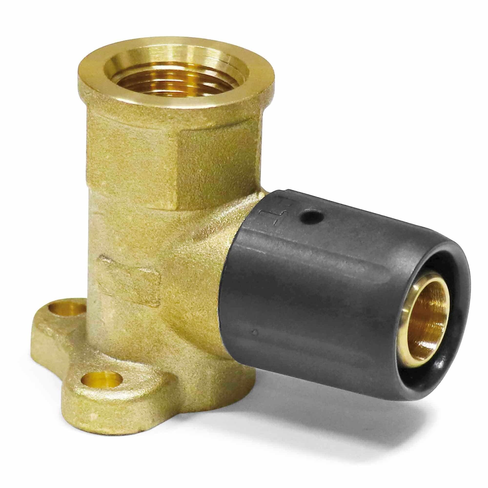 PipeTec Deutschland Steckfitting, Pipetec Steckfitting Wandwinkel – für Aluverbundrohr