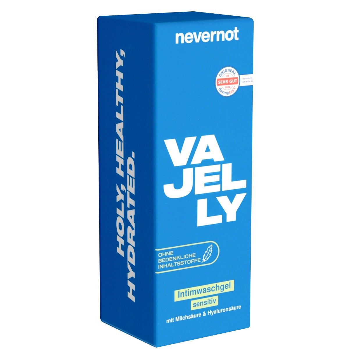 nevernot Intimreinigungsmittel Vajelly, 1-tlg., veganes Intimwaschgel mit Milchsäure und Hyaluron