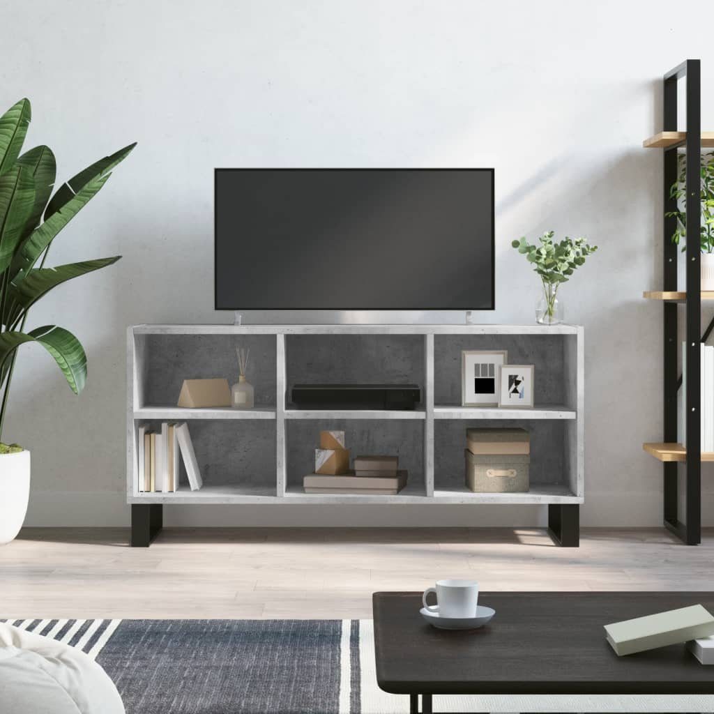 103,5x30x50 Holzwerkstoff Betongrau furnicato cm TV-Schrank