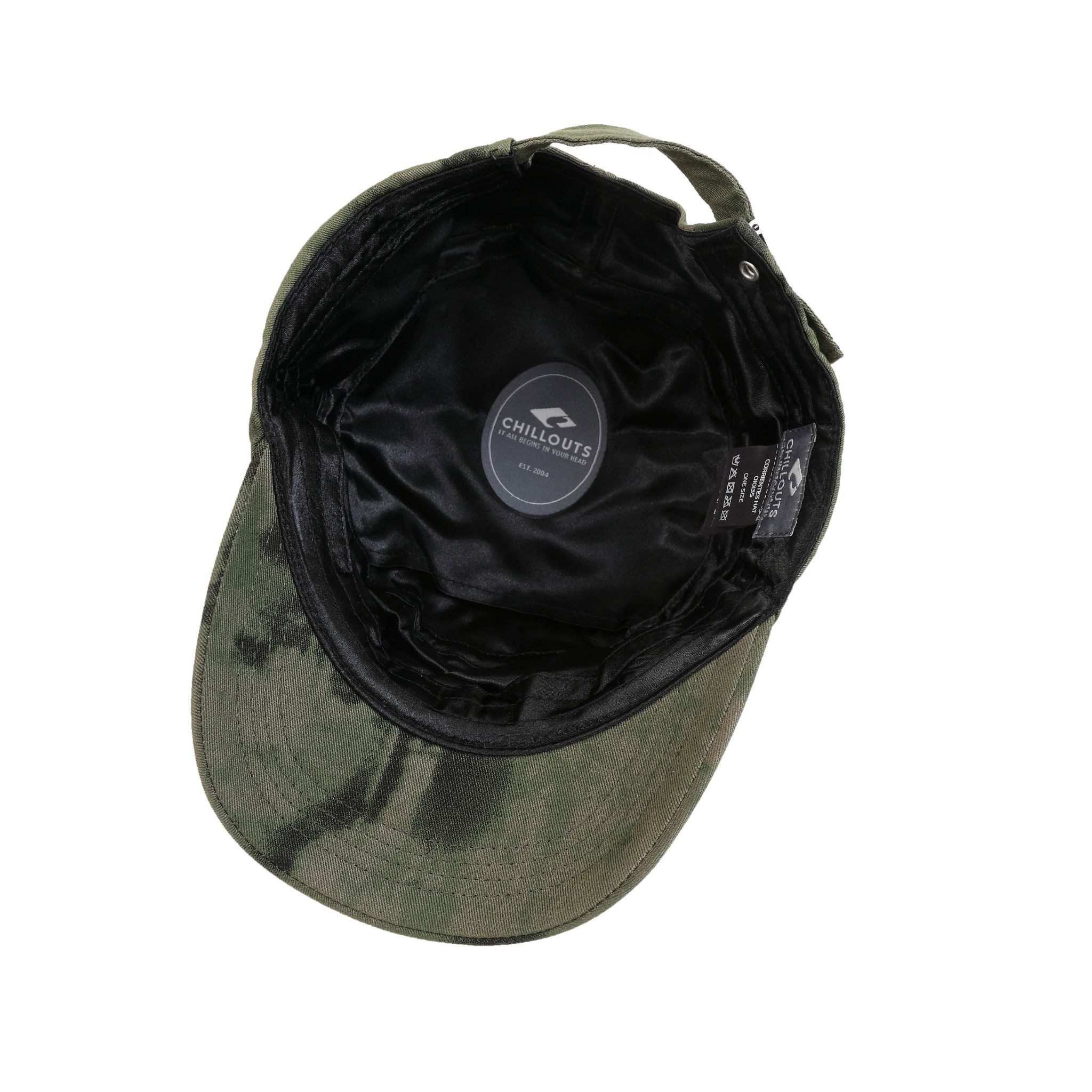 chillouts Army Cap Corrientes Hat atmungsaktiv, Formstabil, verstellbarer Verschluss – Bild 5 von 5