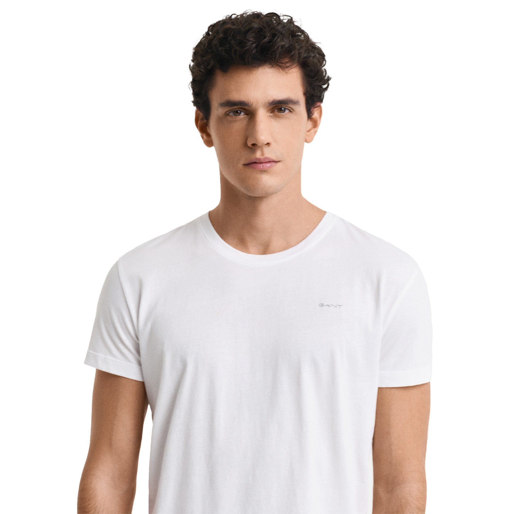 Gant T-Shirt Herren T-Shirt 4er Pack Baumwolle (Packung, 4er Pack) günstig online kaufen