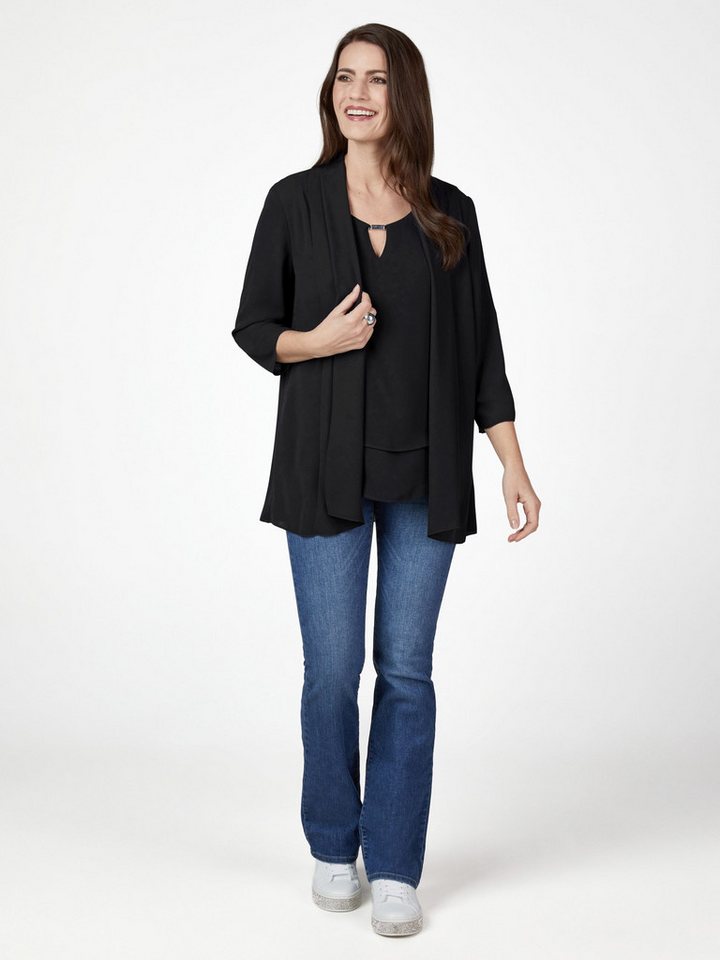 select! By Hermann Lange Longbluse Hermann Lange Kleiderjacke/Bolero/ Hänger