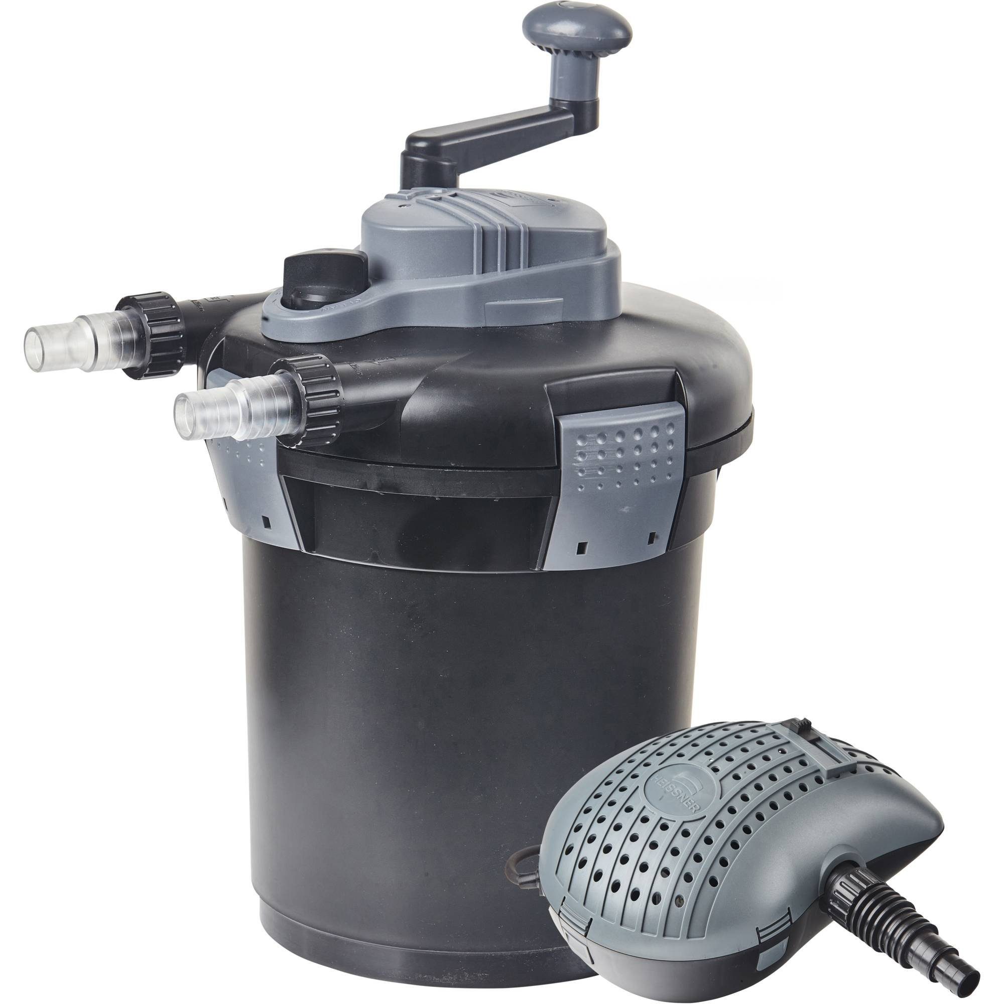 Heissner Teichfilter Heissner Druckfilter Set HLF3000-00 inkl. 7 Watt U (Ko günstig online kaufen