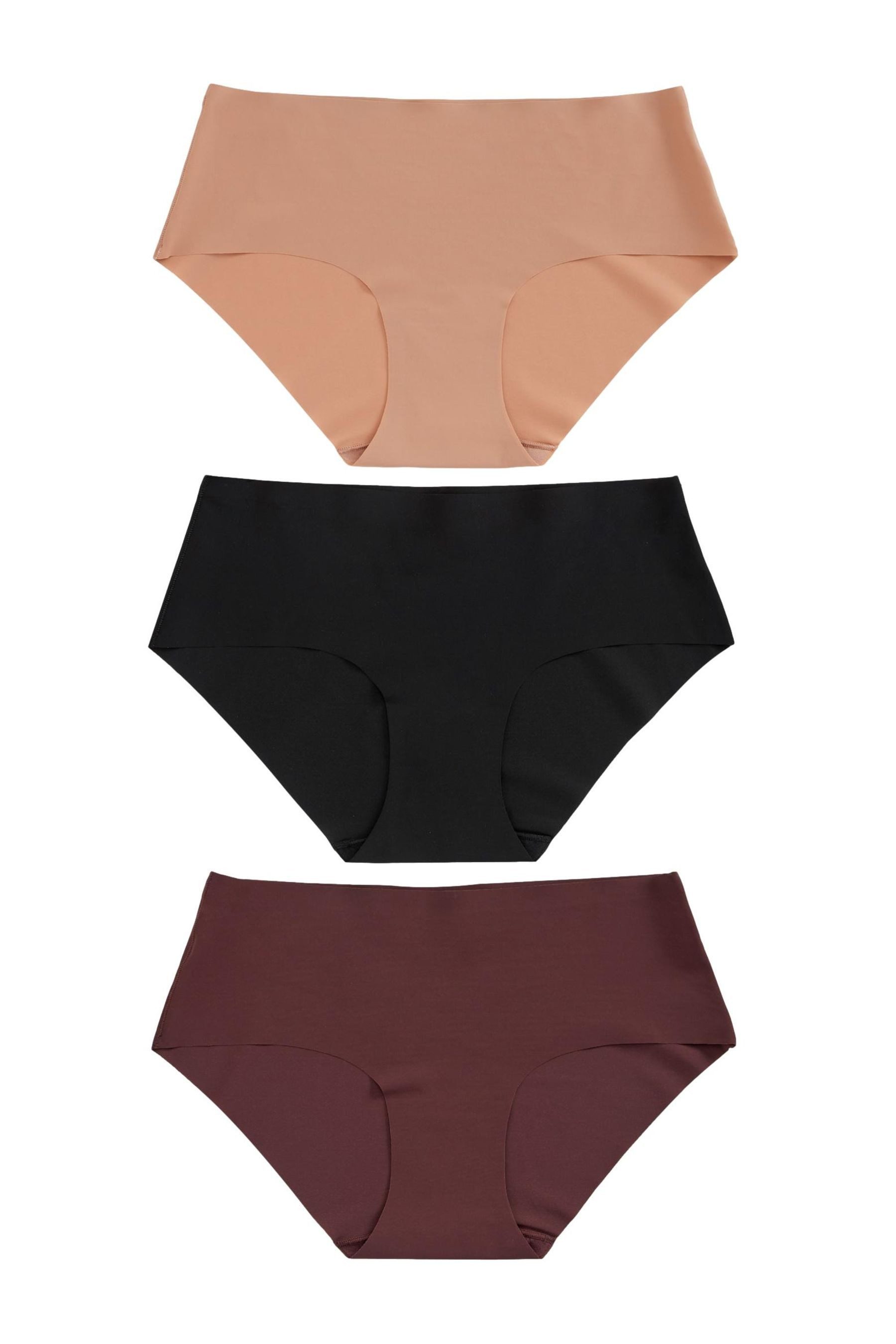 Next Midislip Nahtlose Midi-Slips im 3er-Pack (3-St)