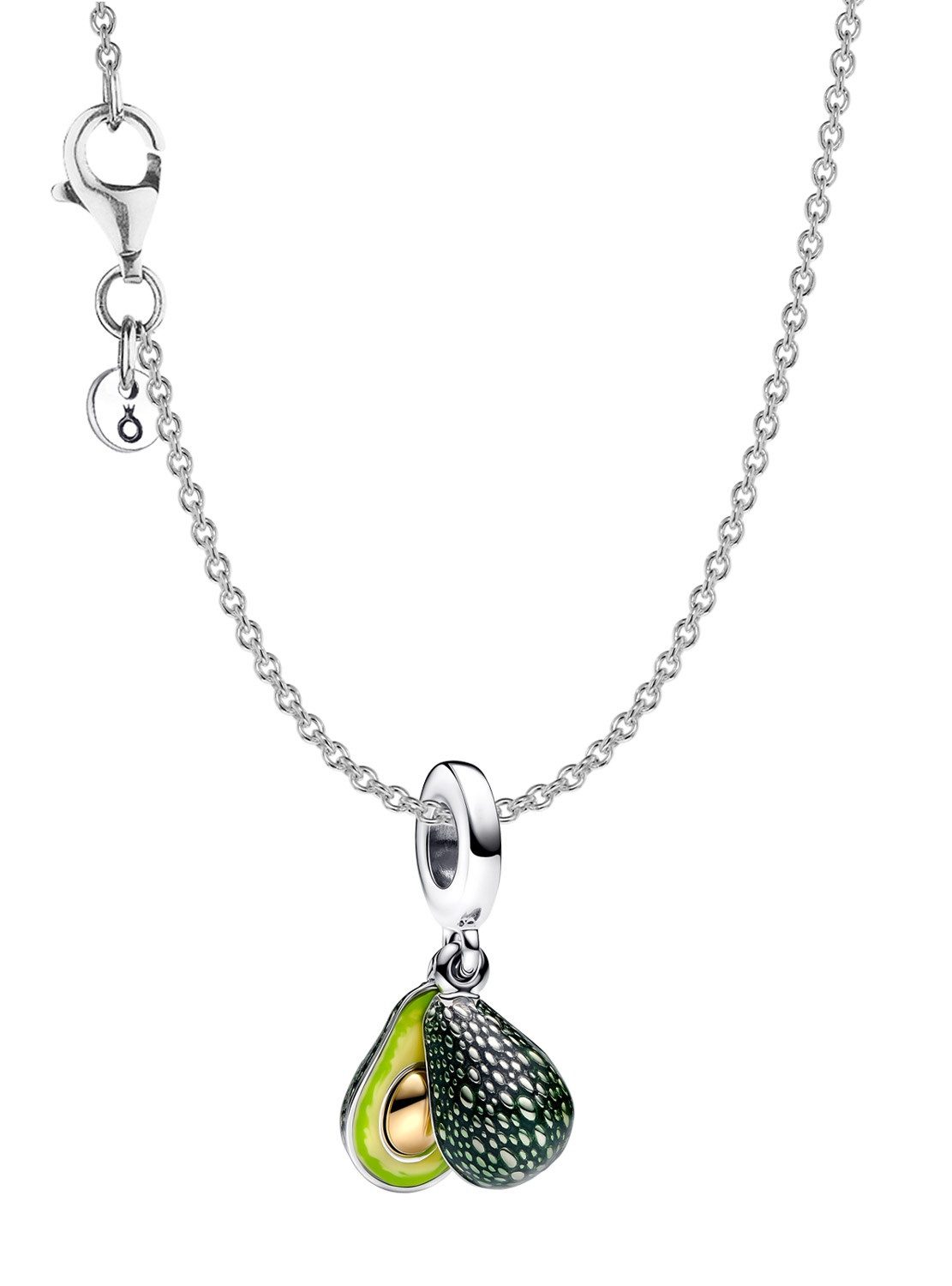 Pandora Kette mit Anhänger Damen-Kette mit Avocado-Anhänger Geschenk-Set 92 günstig online kaufen