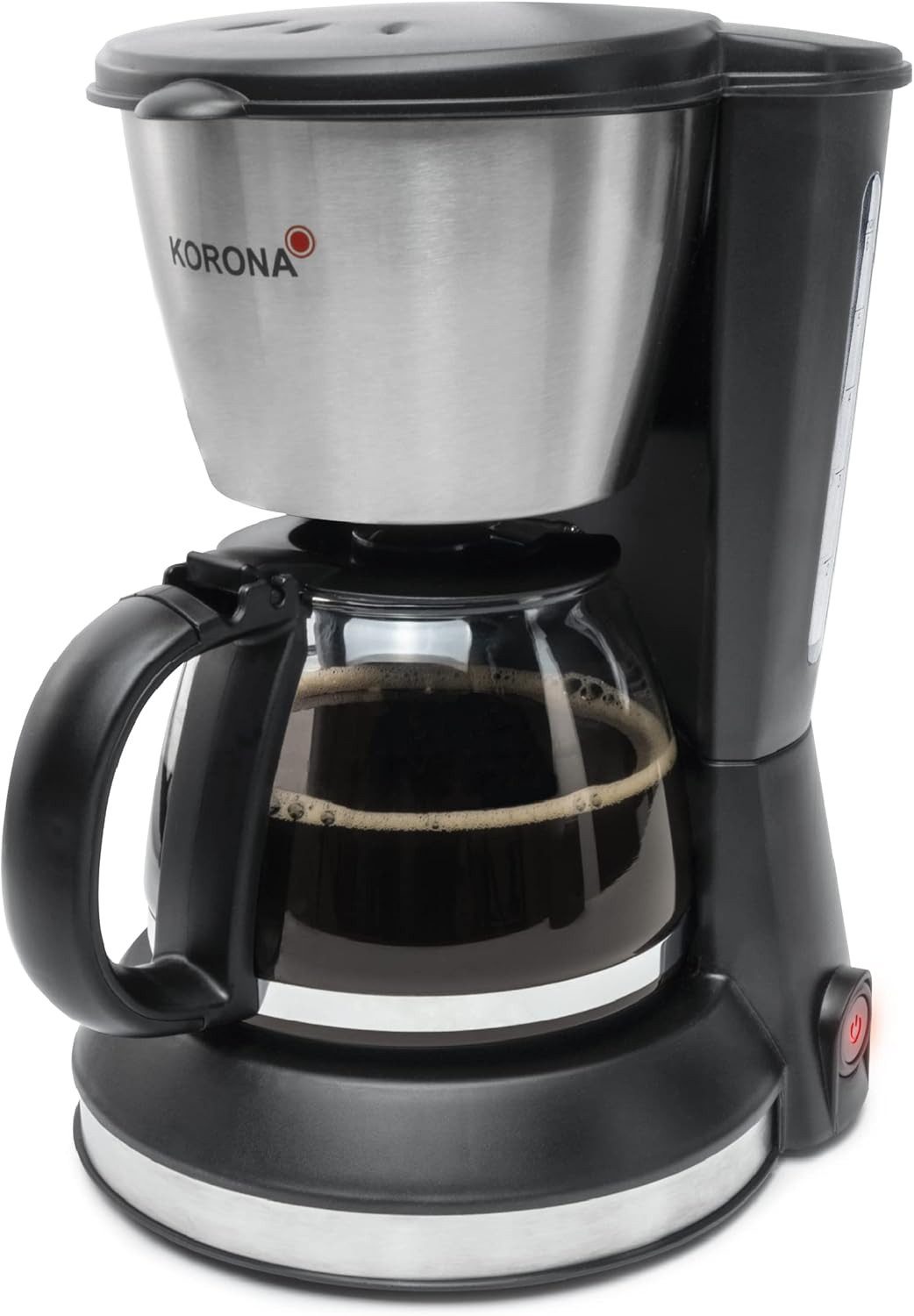 KORONA Filterkaffeemaschine, 0.7l Kaffeekanne, Papierfilter, Permanentfilter 1x2