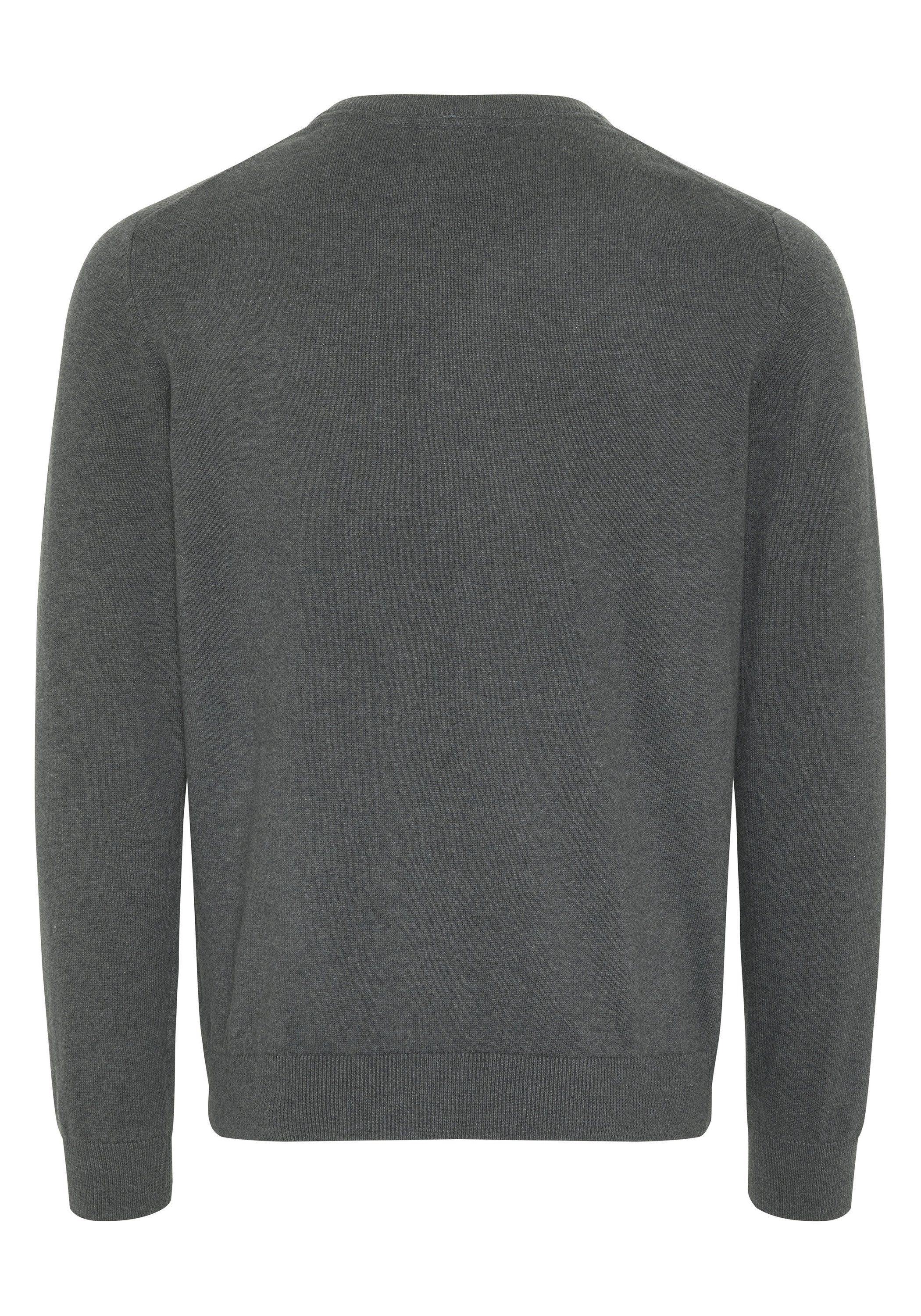 Polo Sylt Strickpullover mit V-Neck und Stickerei günstig online kaufen