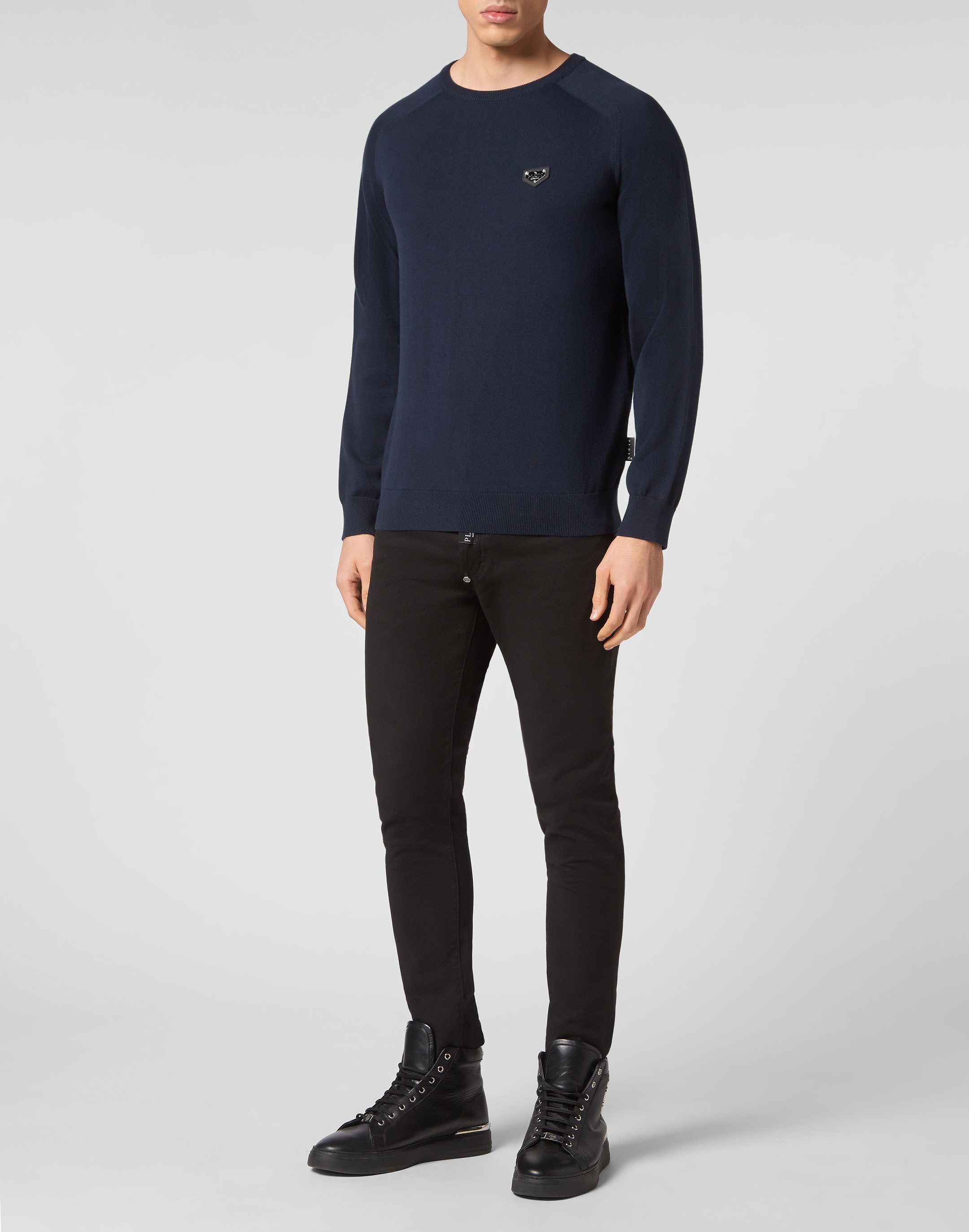 PHILIPP PLEIN Rundhalspullover Rundhalspullover