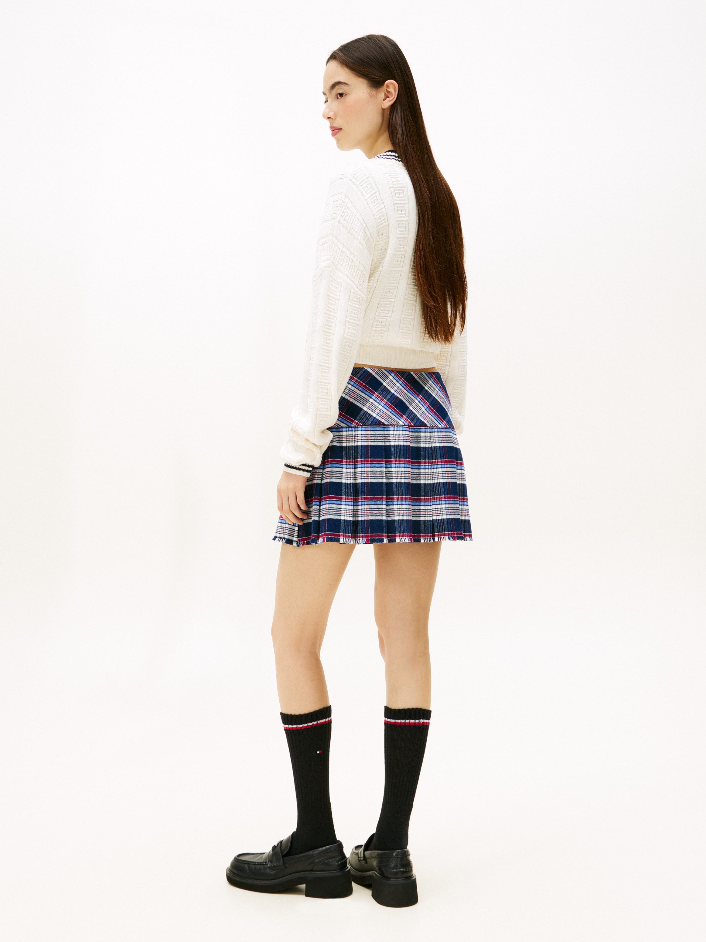 Tommy Jeans Karorock TJW STRUCTURED PLEAT MINI SKIRT – Bild 5 von 5