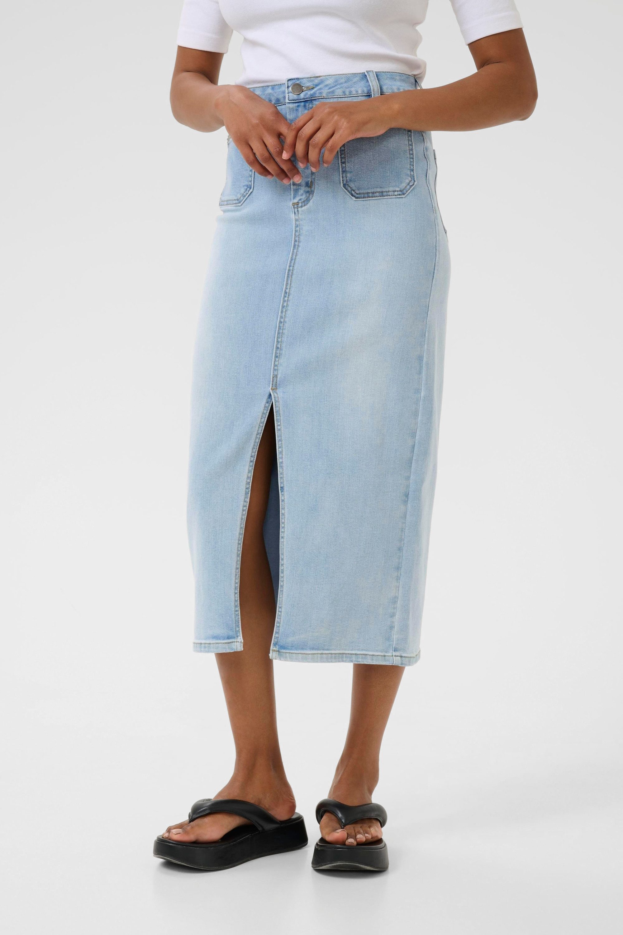 KAFFE Jeansrock Denimrock KAkarla