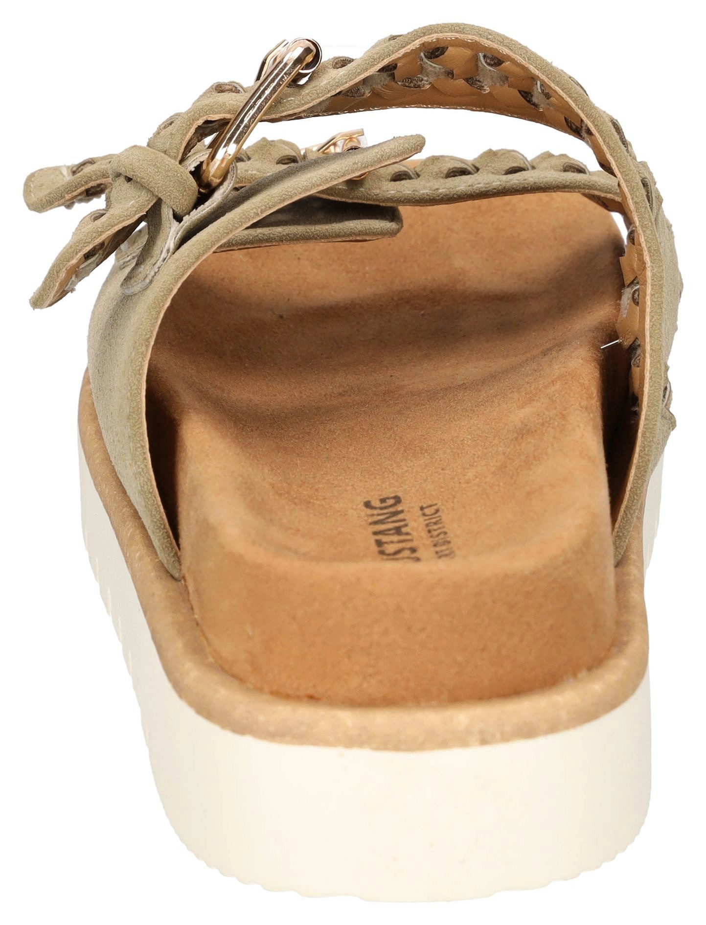 Mustang Shoes Pantolette, Sandale, Plateausandale, Pool günstig online kaufen