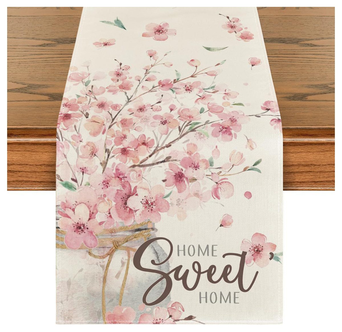 Coonoor Tischläufer Leinen-Tischdecke und Platzsets Set, Tischfahnen, Platz günstig online kaufen