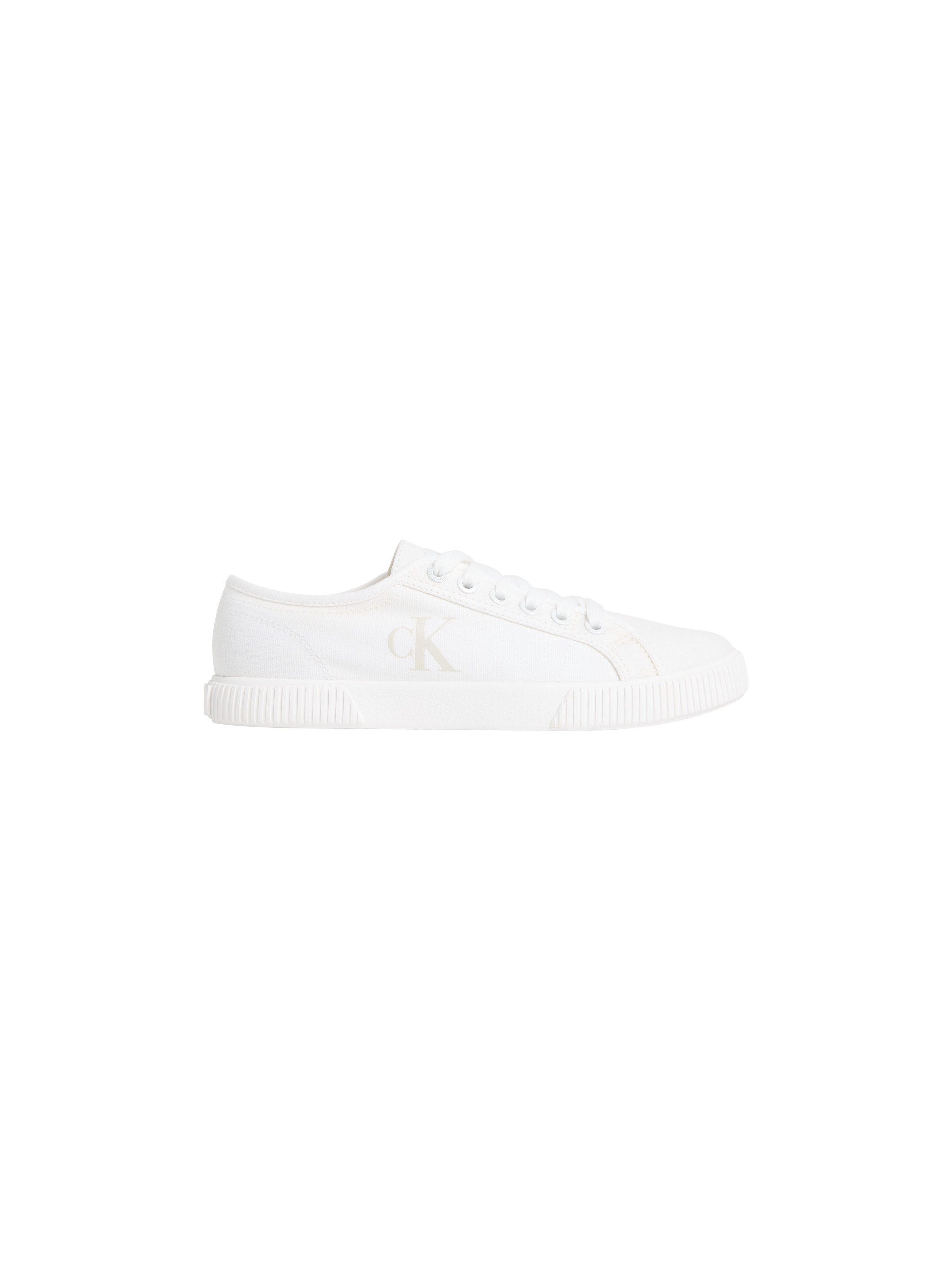 Calvin Klein Jeans ESS VULC LOW CV MG WN Sneaker Halbschuh, Freizeitschuh, Schnürschuh in Retro-Optik