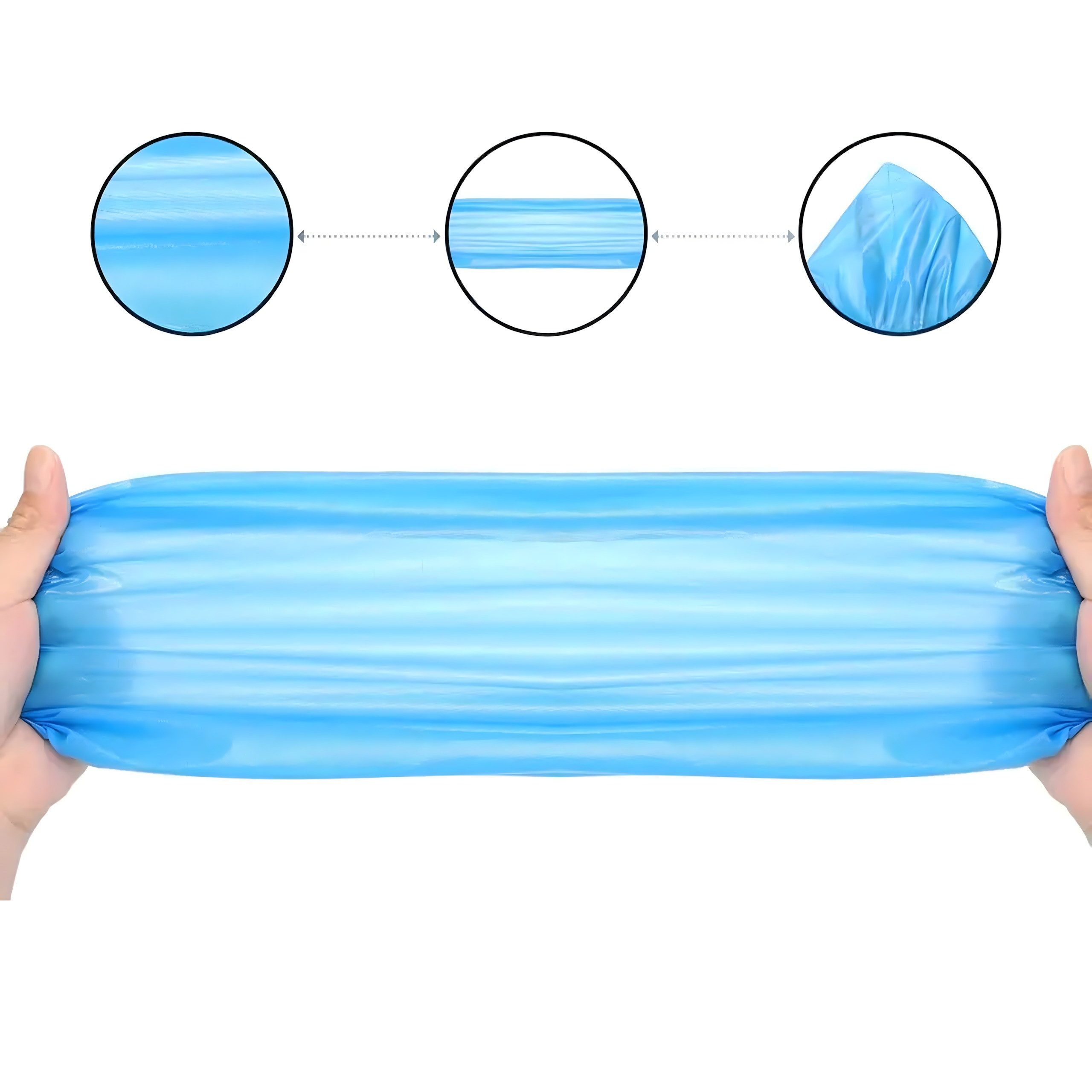 Realb2b Schuhschoner Wiederverwendbare Schuhüberzüge Wasserdicht, Universal, Hygienisch, (Schuhüberzüge für hygienische Boden- und Schuhreinigung, 20-tlg., Praktisches 20er Set Schuhüberzüge für Haushalt, Büro & Klinik), Wiederverwendbare, wasserabweisende Schuhüberzüge, elastisch