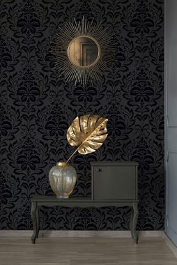 living walls Vliestapete Black & White, Barock, Ornament Tapete Barock