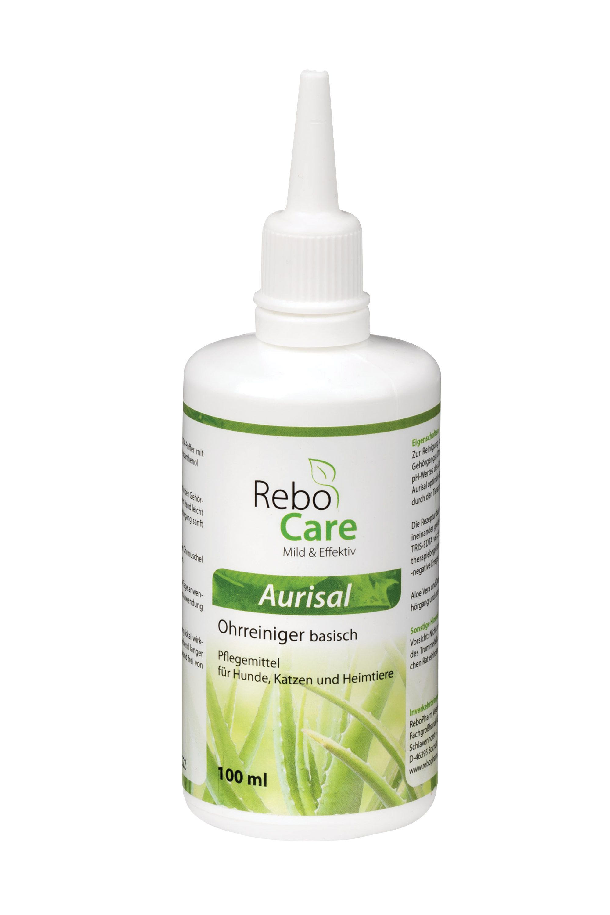 Fellpflege ReboCare Aurisal - Basischer Ohrreiniger 100ml