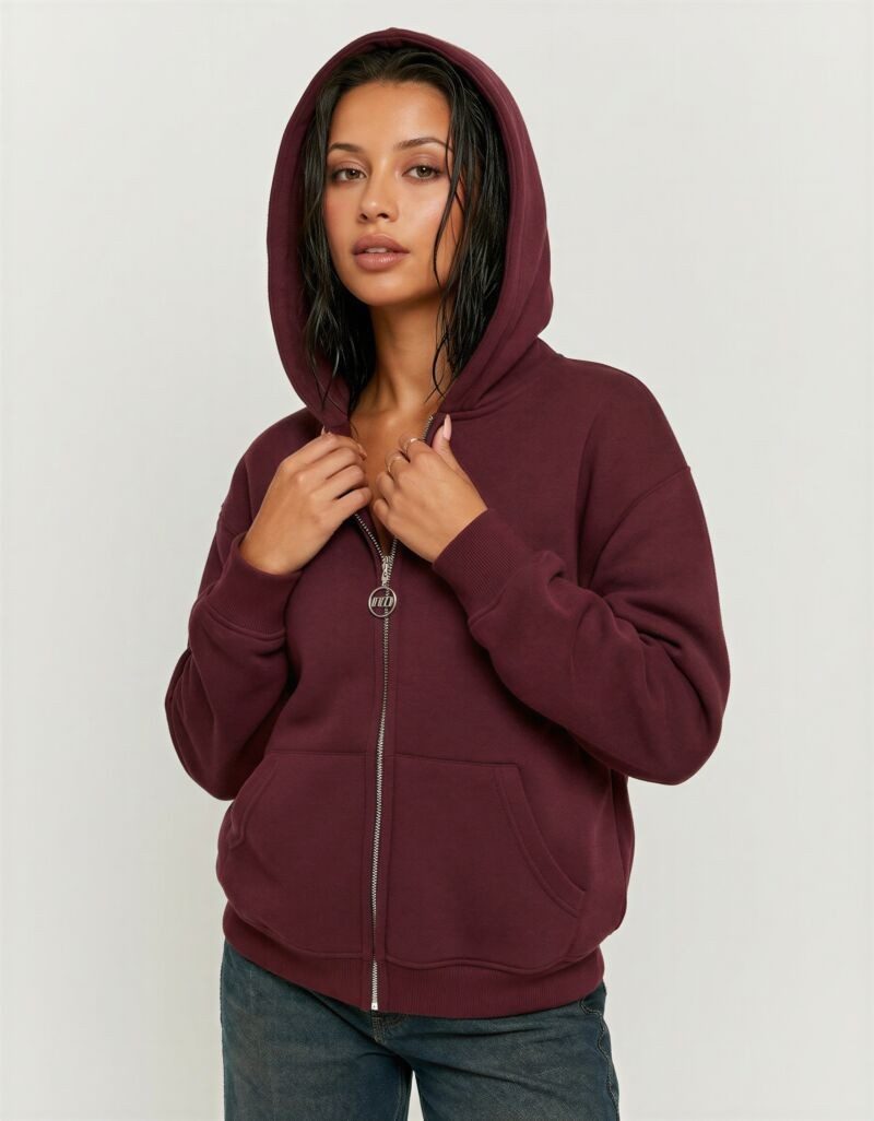 Tally Weijl Kapuzensweatjacke SSWCOSKIMA Baumwollmischung
