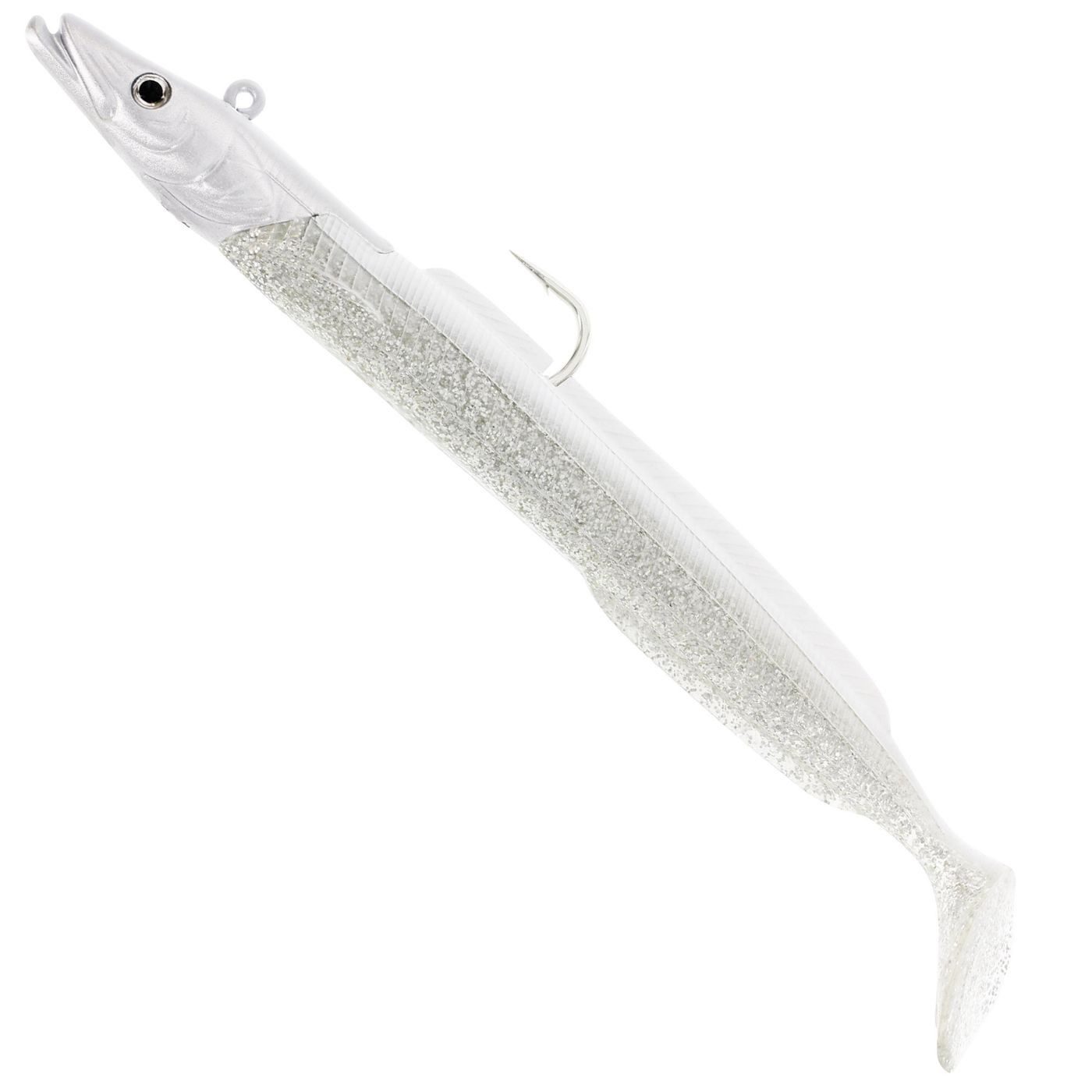 Kunstköder Westin 122g 22cm Sandy Andy Jig - 1 Jigkopf + 2 Gummifische